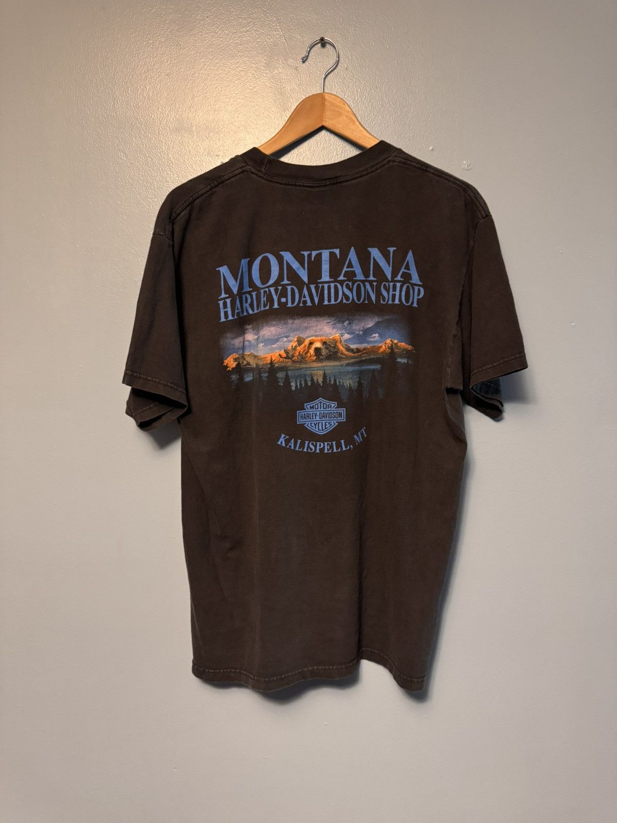 Harley Davidson Vintage Harley Davidson T-shirt Size US L / EU 52-54 / 3 - 3 Thumbnail