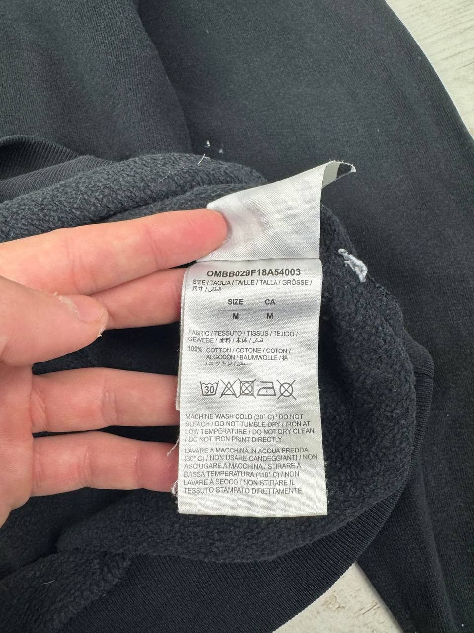 Off-White Off White 02 Caravaggio Hoodie Size US M / EU 48-50 / 2 - 12 Thumbnail
