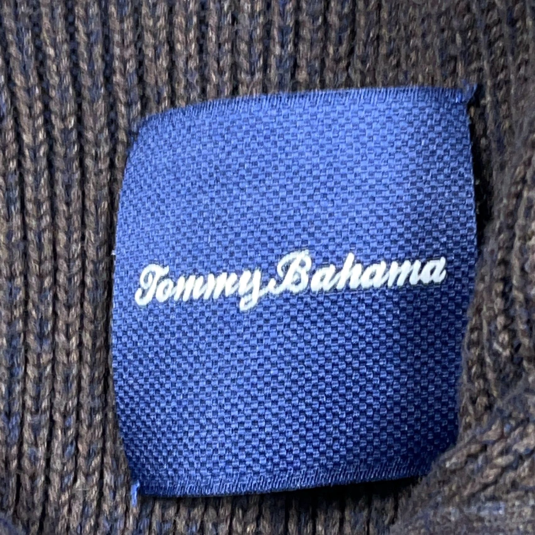 Tommy Bahama Tommy Bahama Sweater Men Large Brown Pullover 1/4 Zip Kn it's? Size US L / EU 52-54 / 3 - 3 Thumbnail
