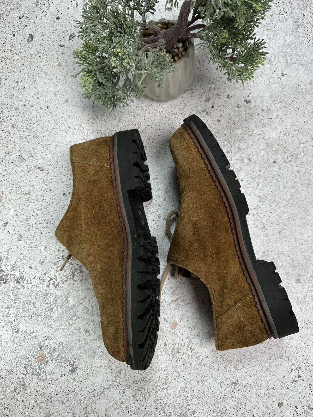 Genuine Leather × Vintage Vintage Stockerpoint Suede Shoes Men 41 Made in Italy 8 Size US 8 / EU 41 - 3 Thumbnail