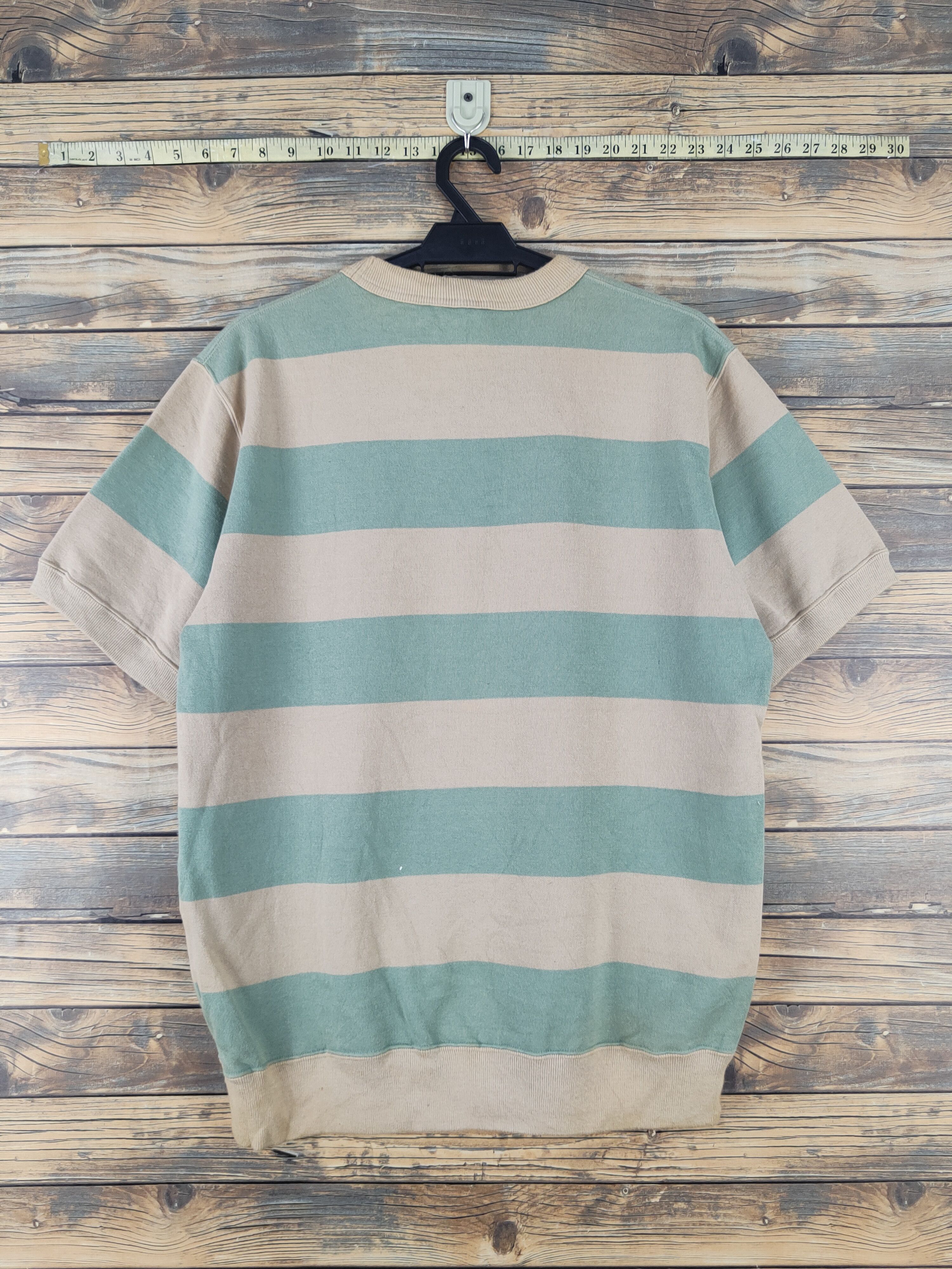 Beams Plus Beams Green Brown Knitwear Short Sleeve Sweatshirts #W1754 Size US M / EU 48-50 / 2 - 7 Thumbnail
