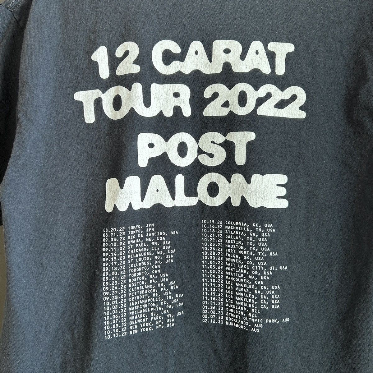 Rap Tees Post Malone Tour Tee Size US M / EU 48-50 / 2 - 7 Thumbnail