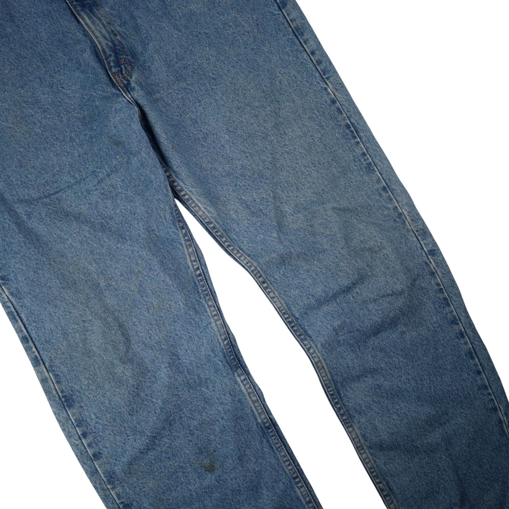 Levi's VINTAGE Levi's 505 Straight Leg Orange Tab Denim Jeans Blue 40x32 Mens Straight Jeans Mens Blue 40 32 Size US 40 / EU 56 - 3 Thumbnail