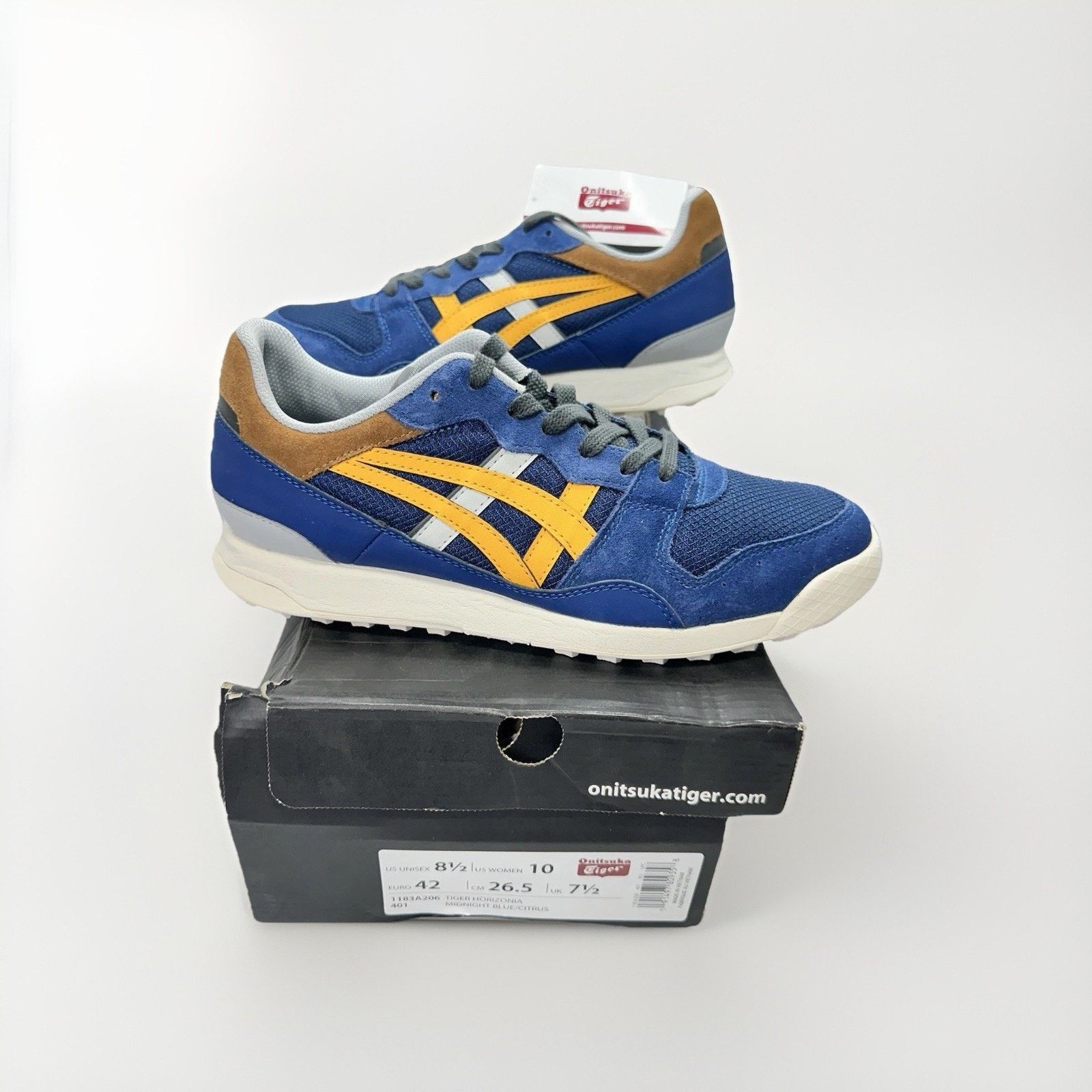 Onitsuka Tiger Onitsuka Tiger Horizonia 'Midnight Blue Citrus’ Size US 8.5 / EU 41-42 - 1 Thumbnail