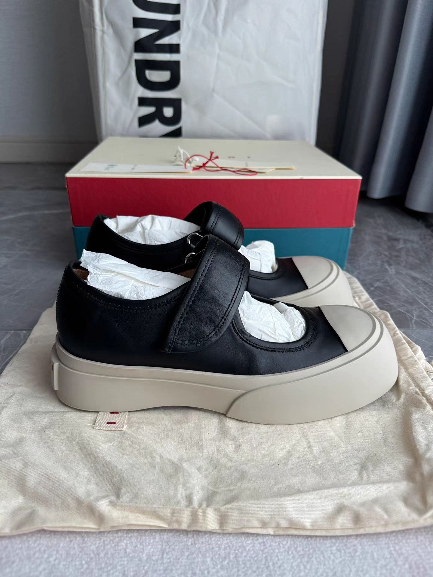 Marni Marni Big Head Mary Jane Velcro Shoes K6 Size US 9 / IT 39 - 4 Thumbnail
