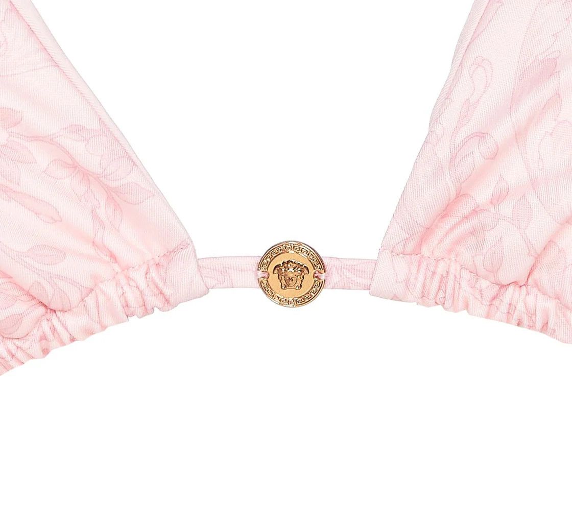 Versace o1s22i1n1024 Size: 2 / Baroque Bikni Top in Pink Size ONE SIZE - 3 Thumbnail