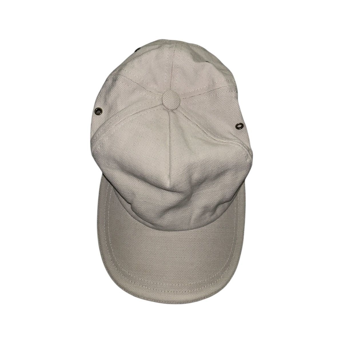 Gucci Gucci 2000s Tom Ford Era Linen Script Cap - Off-White Size ONE SIZE - 1 Thumbnail