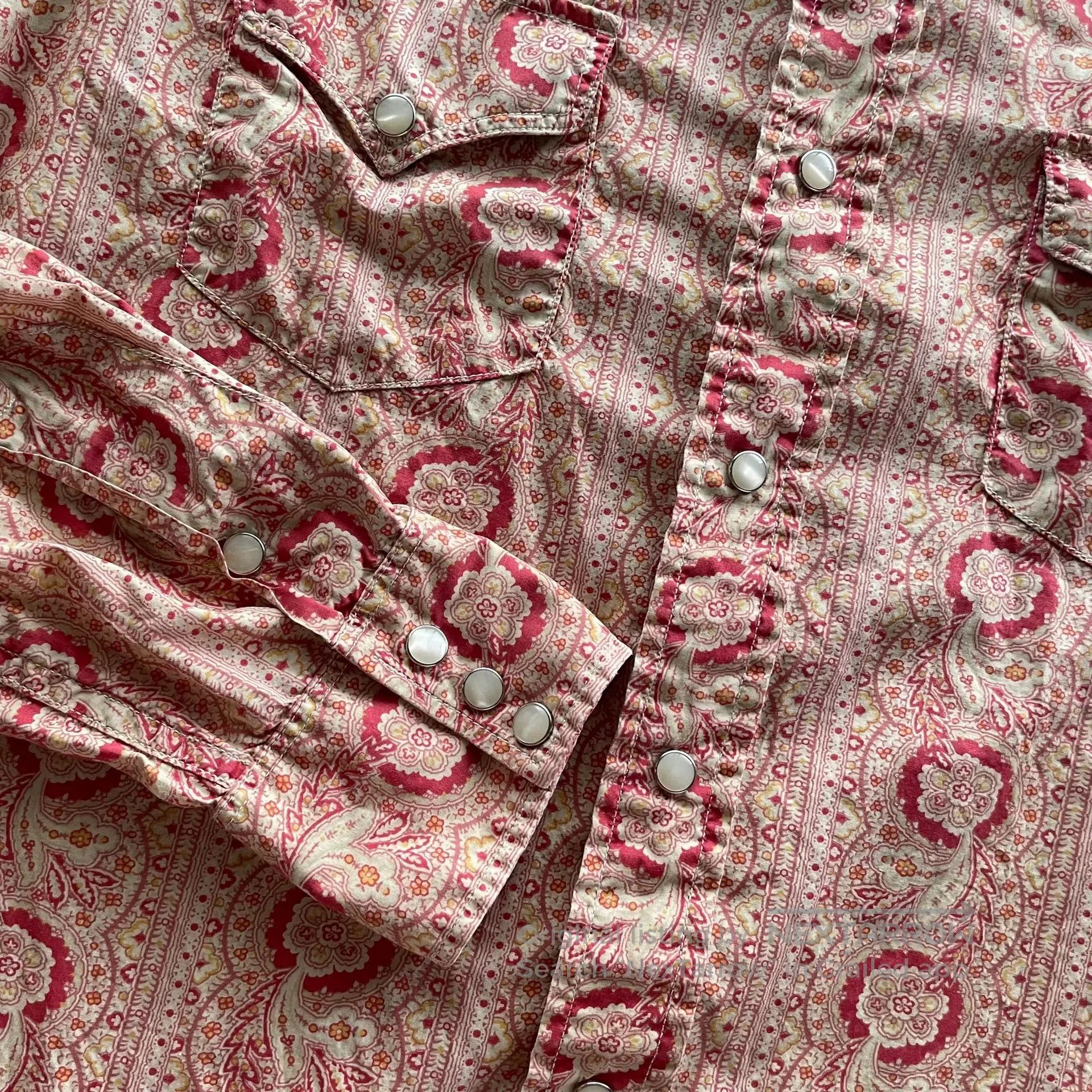 RRL Ralph Lauren RRL Ralph Lauren Printed Western Shirt. Size US S / EU 44-46 / 1 - 4 Thumbnail