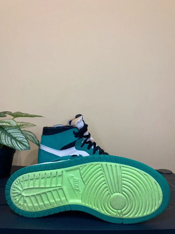 Nike Jordan 1 Zoom Air CMFT Stadium Green/Black-White Size US 6.5 / IT 36.5 - 6 Thumbnail