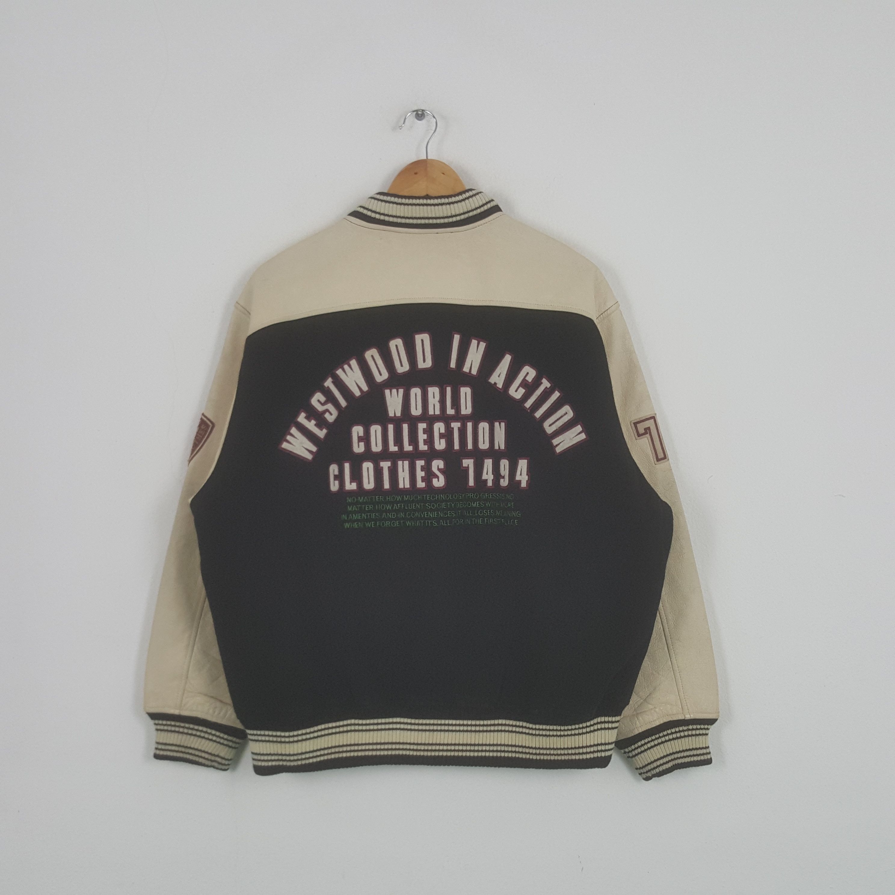 Vintage Vintage Westwood In Action American Style Varsity Jacket Size US XL / EU 56 / 4 - 1 Thumbnail