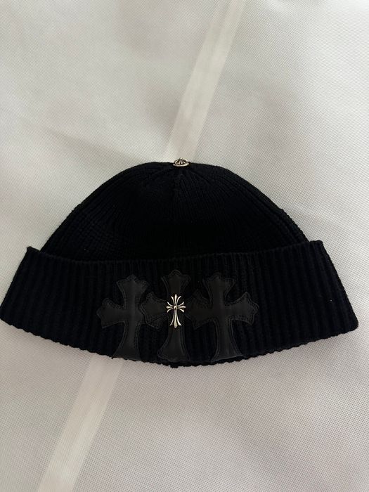 Chrome Hearts Chrome Hearts Triple Cross Beanie | Grailed