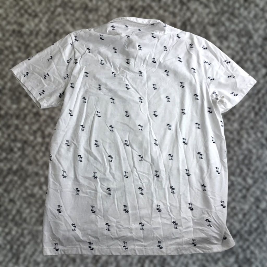 Old Navy VINTAGE Old Navy Polo Shirt Palm Trees White XL Mens N7 Regular Short Sleeve Size US XL / EU 56 / 4 - 1 Thumbnail