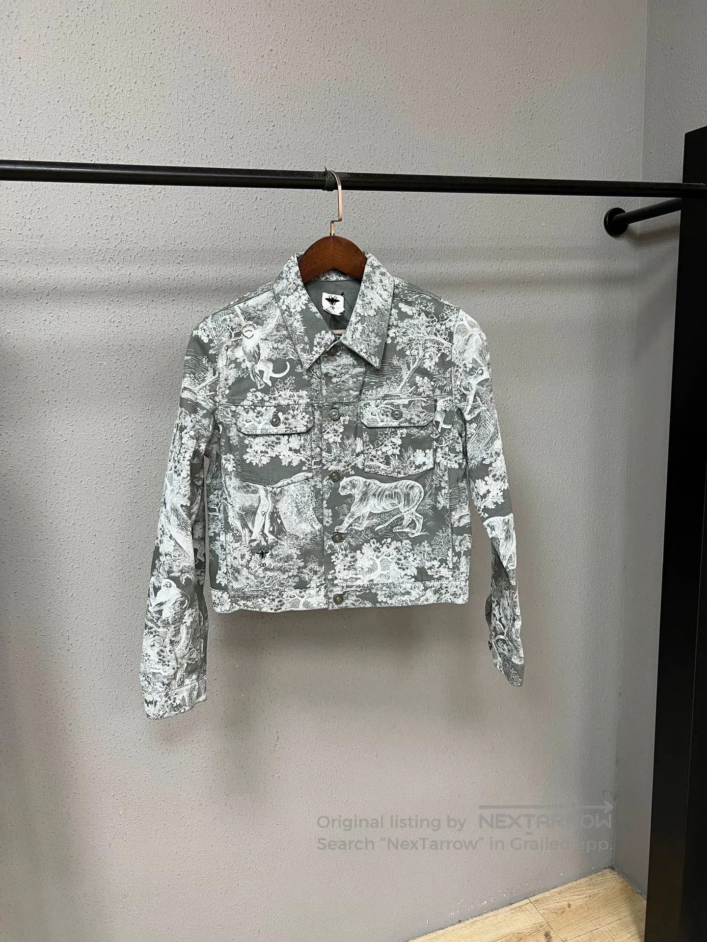 Dior Dior Ink Denim Jacket. Size US XS / EU 42 / 0 - 1 Thumbnail