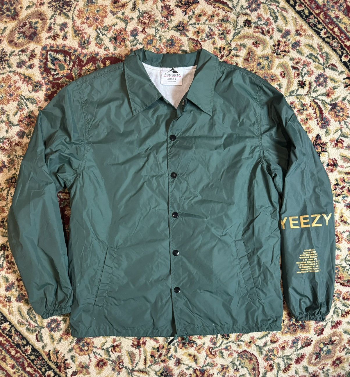 Kanye West × Yeezy Yeezy Season 3 "Invitation " Coach Jacket Size US S / EU 44-46 / 1 - 3 Thumbnail