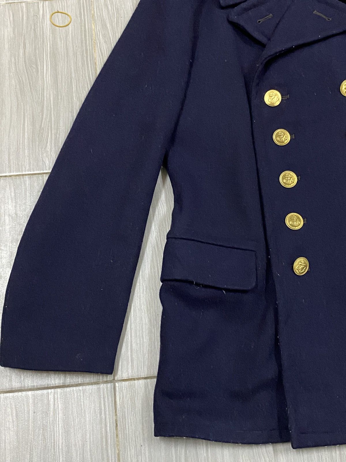 GmbH STURM German Naval Wool Pea Coat – Made in Germany Size US M / EU 48-50 / 2 - 5 Thumbnail