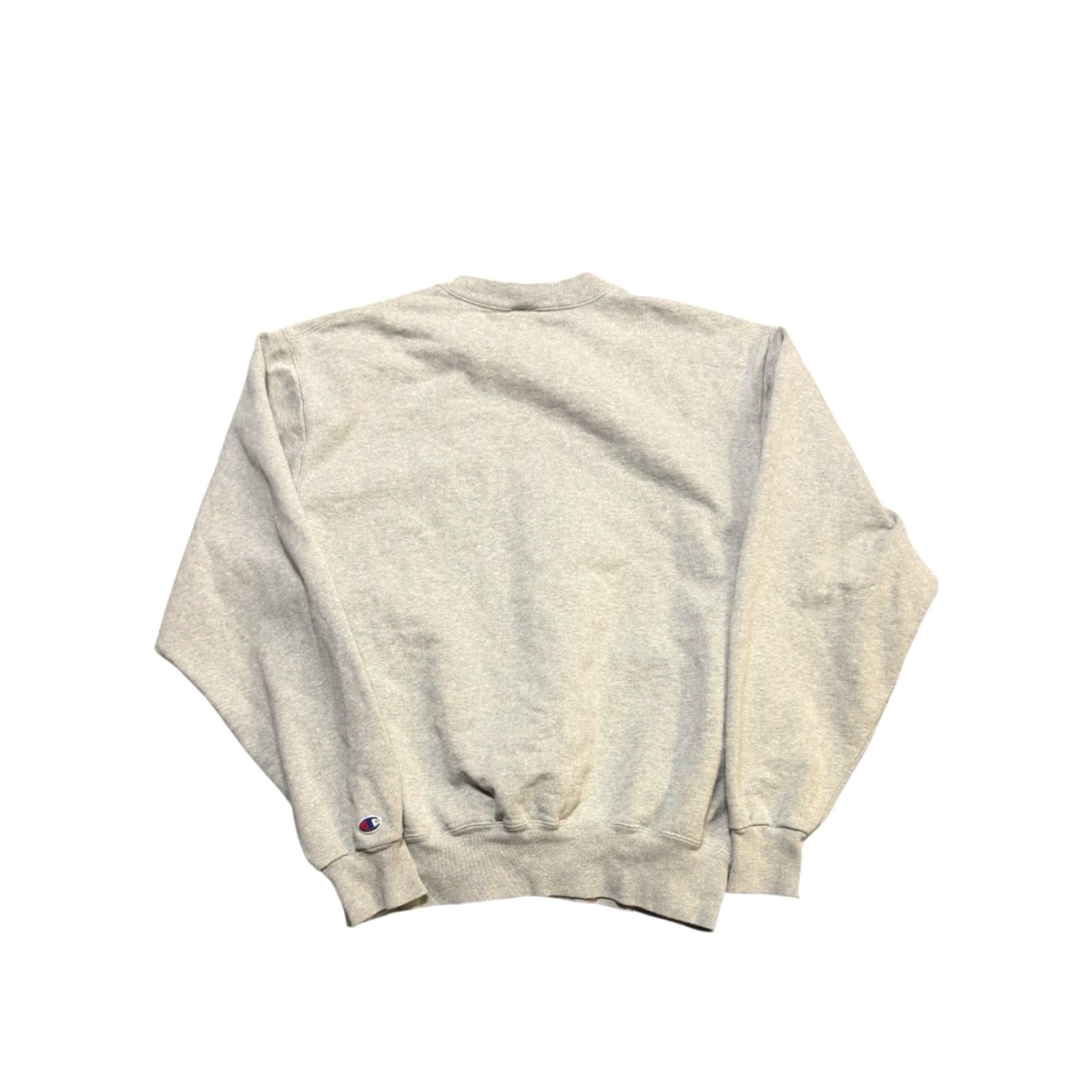 Champion VINTAGE Champion USA Crewneck Sweatshirt Gray XL Embroidered Script Men 90s Pullover Regular Fit Sweatshirt Size US XL / EU 56 / 4 - 2 Thumbnail