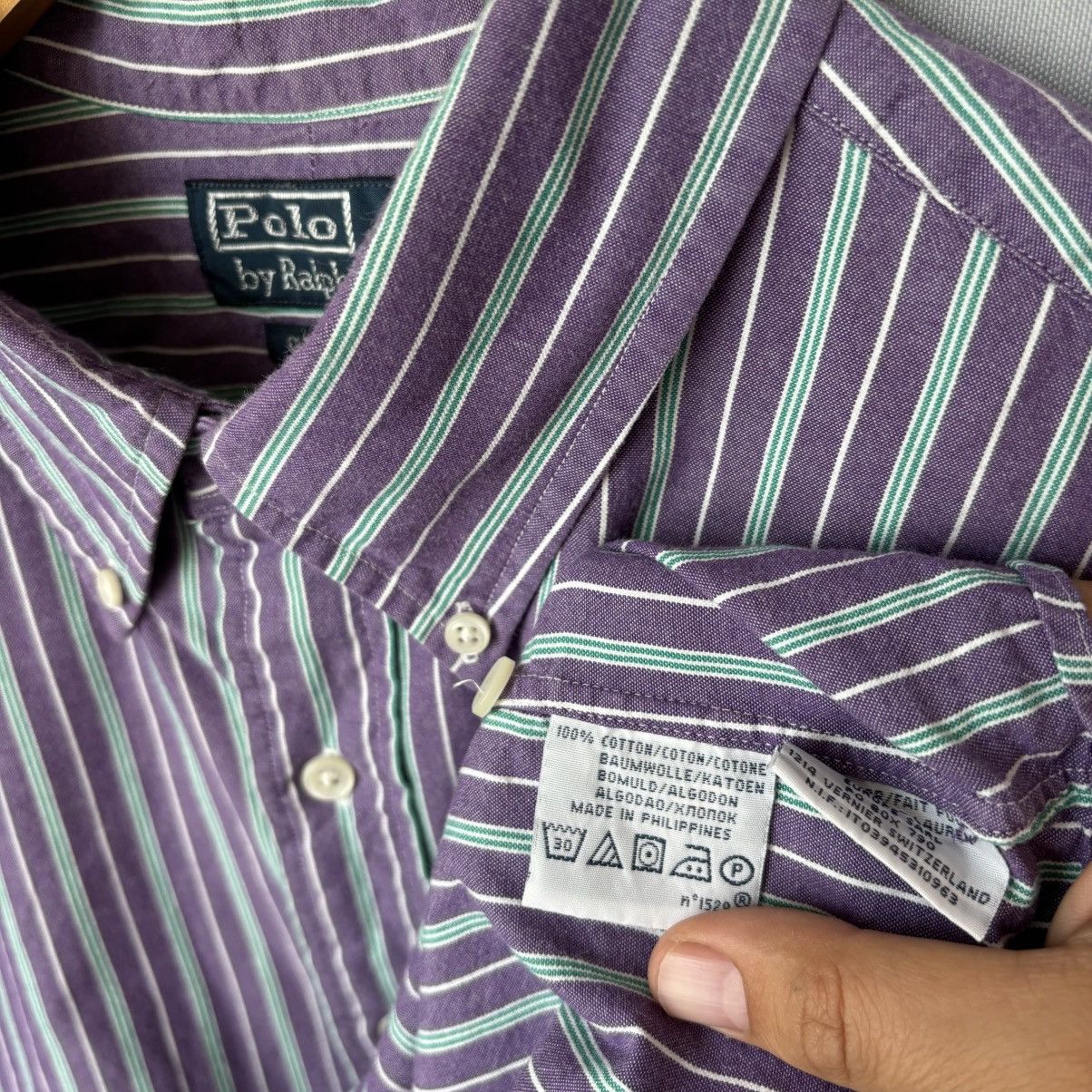 Polo Ralph Lauren Polo Ralph Lauren custom fit shirt xl vintage rare Size US XL / EU 56 / 4 - 7 Thumbnail