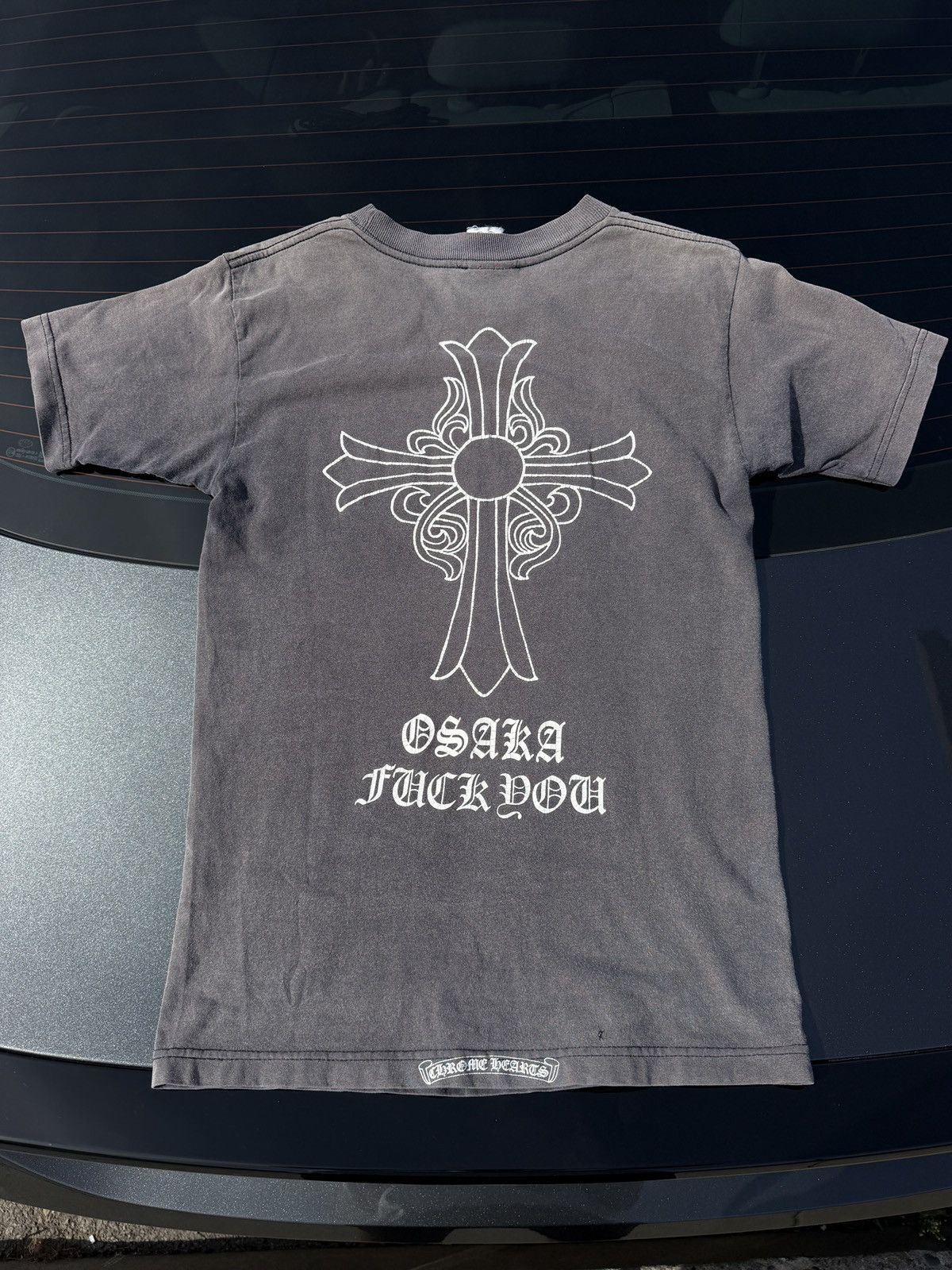Chrome Hearts Chrome Hearts Vintage Osaka Fuck You Tee White Size
