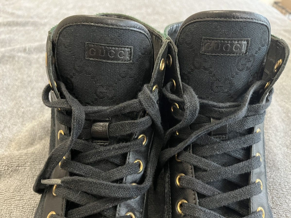 Gucci Gucci BlackGG Canvas and Leather Size US 7.5 / IT 37.5 - 8 Thumbnail