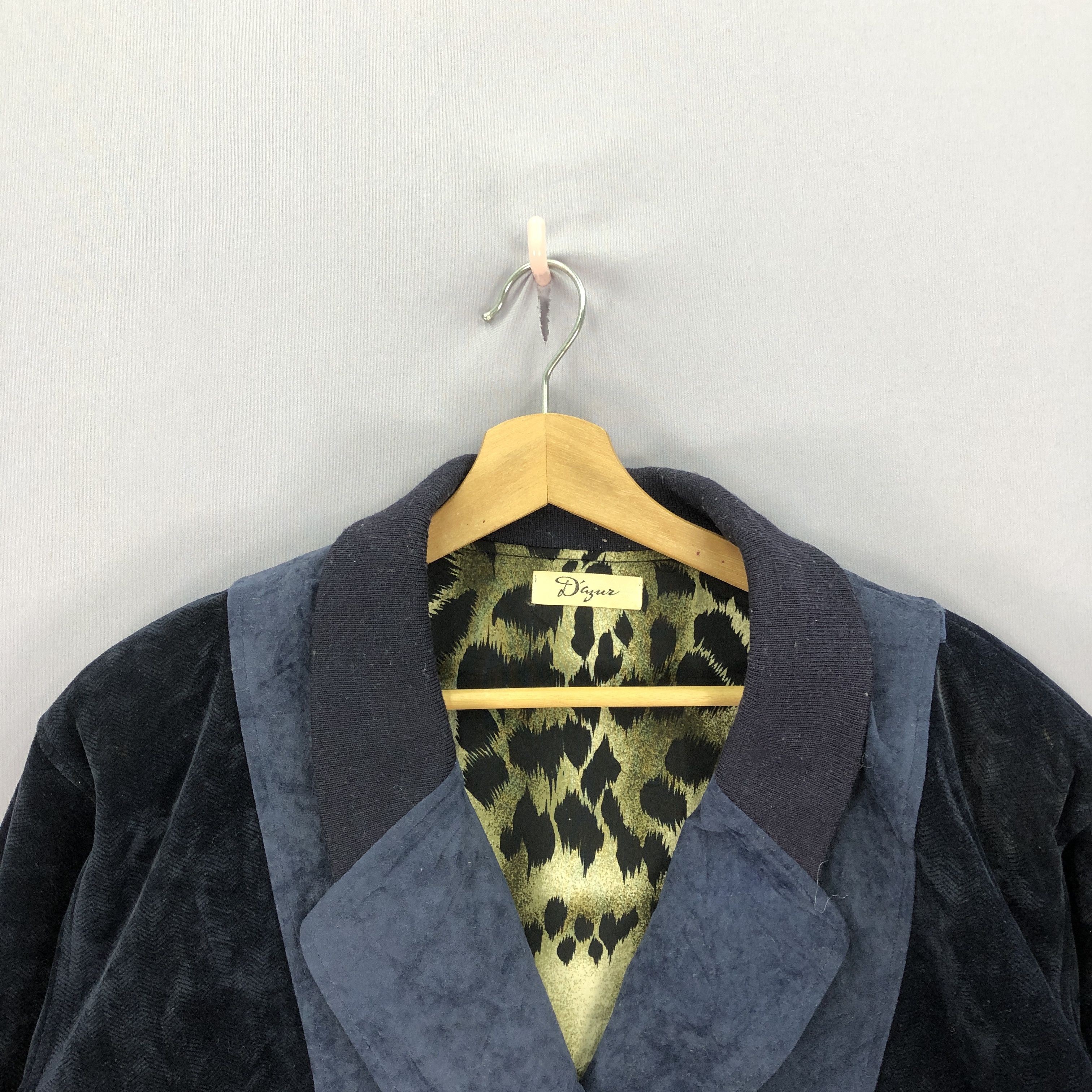 If Six Was Nine × Japanese Brand × Vintage Vintage Dazur Japanese Cardigan Jackets Cheetah Print Size US L / EU 52-54 / 3 - 4 Thumbnail
