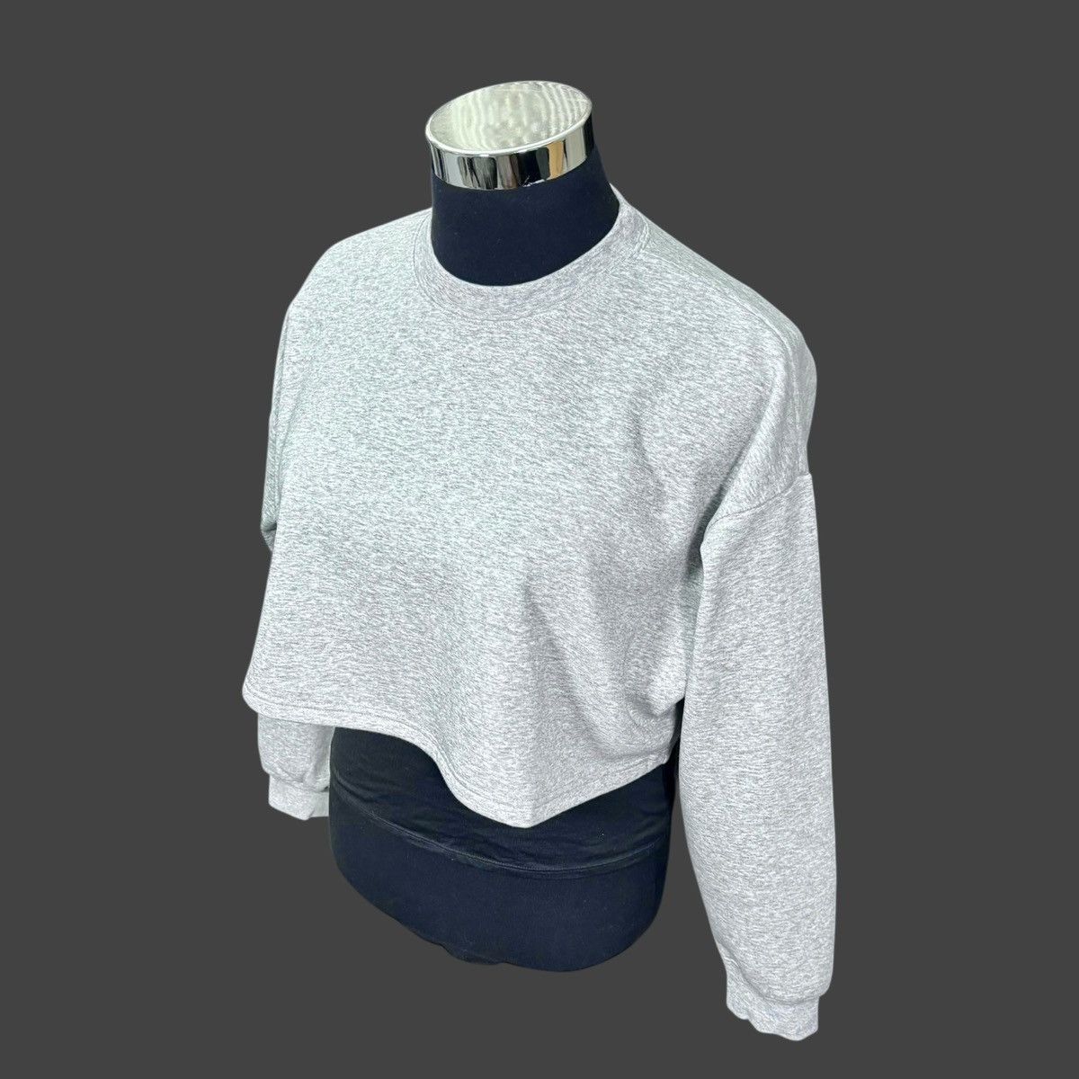 Other IVL Collective Women’s Crewneck Sweatshirt Fleece Grey Sz M Size M / US 6-8 / IT 42-44 - 1 Thumbnail