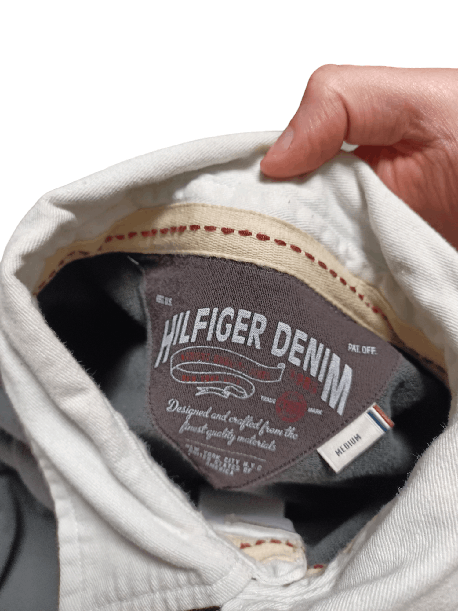 Tommy Hilfiger TOMMY HILFIGER VINTAGE BIGLOGO KHAKI RUGBY SHIRT Size US M / EU 48-50 / 2 - 4 Thumbnail