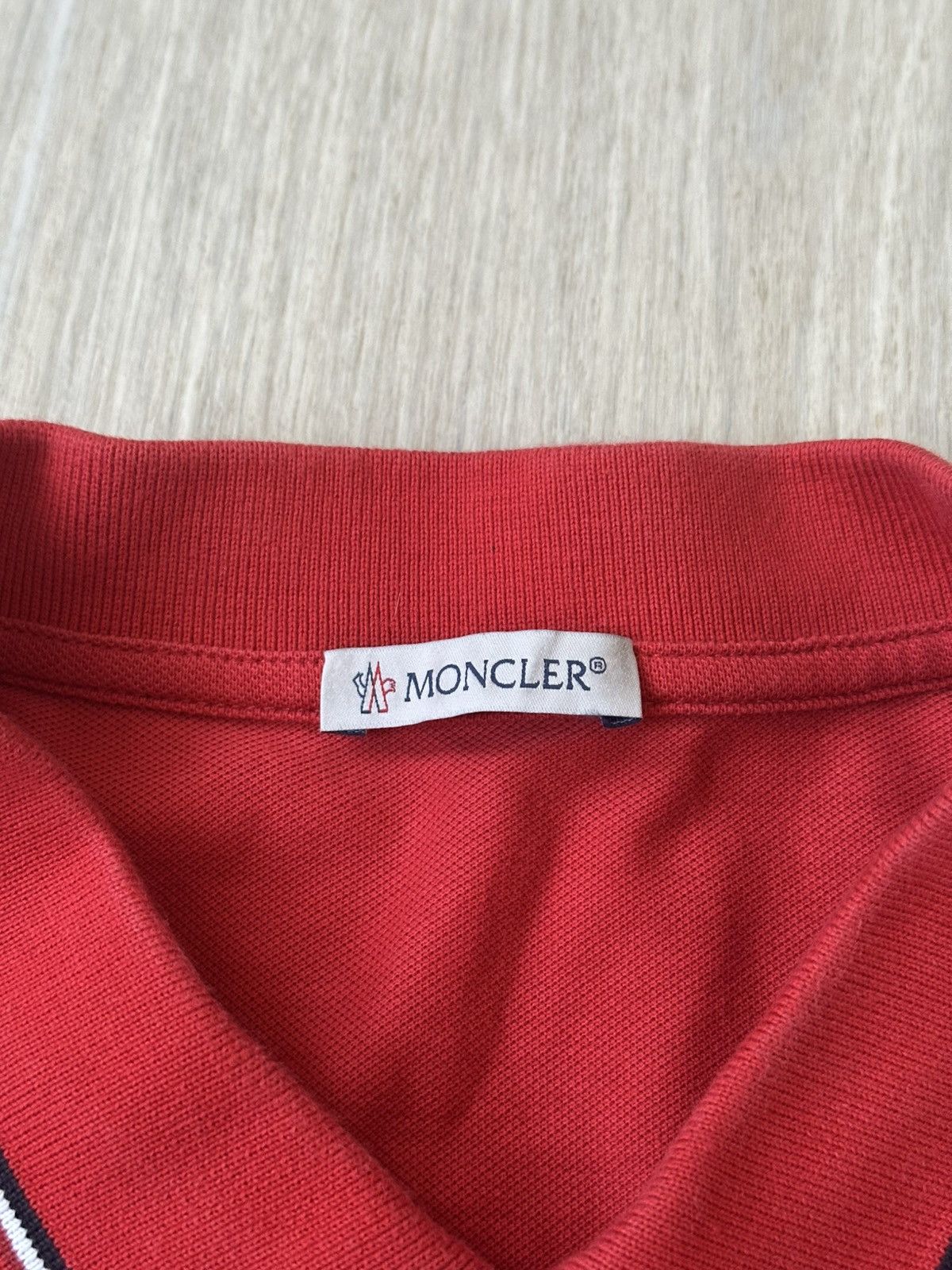 Moncler Moncler polo shirt rare Size US XL / EU 56 / 4 - 5 Thumbnail