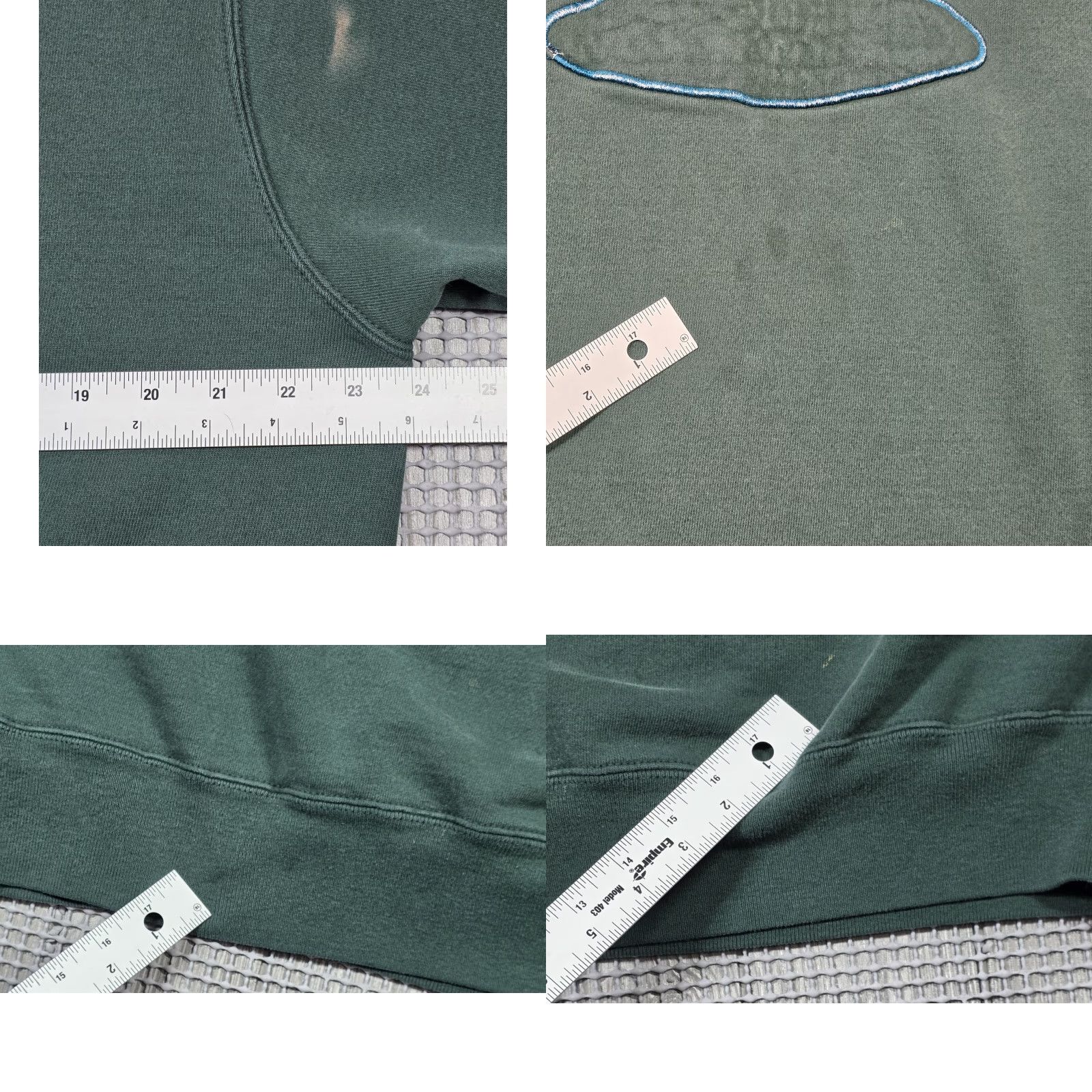 Champion VTG 90S INSIDE OUT CHAMPION CREWNECK SWEATSHIRT GREEN PURPLE EMBROIDERED XL RARE Mens Sweatshirt Champion Crewneck Size US XL / EU 56 / 4 - 9 Thumbnail