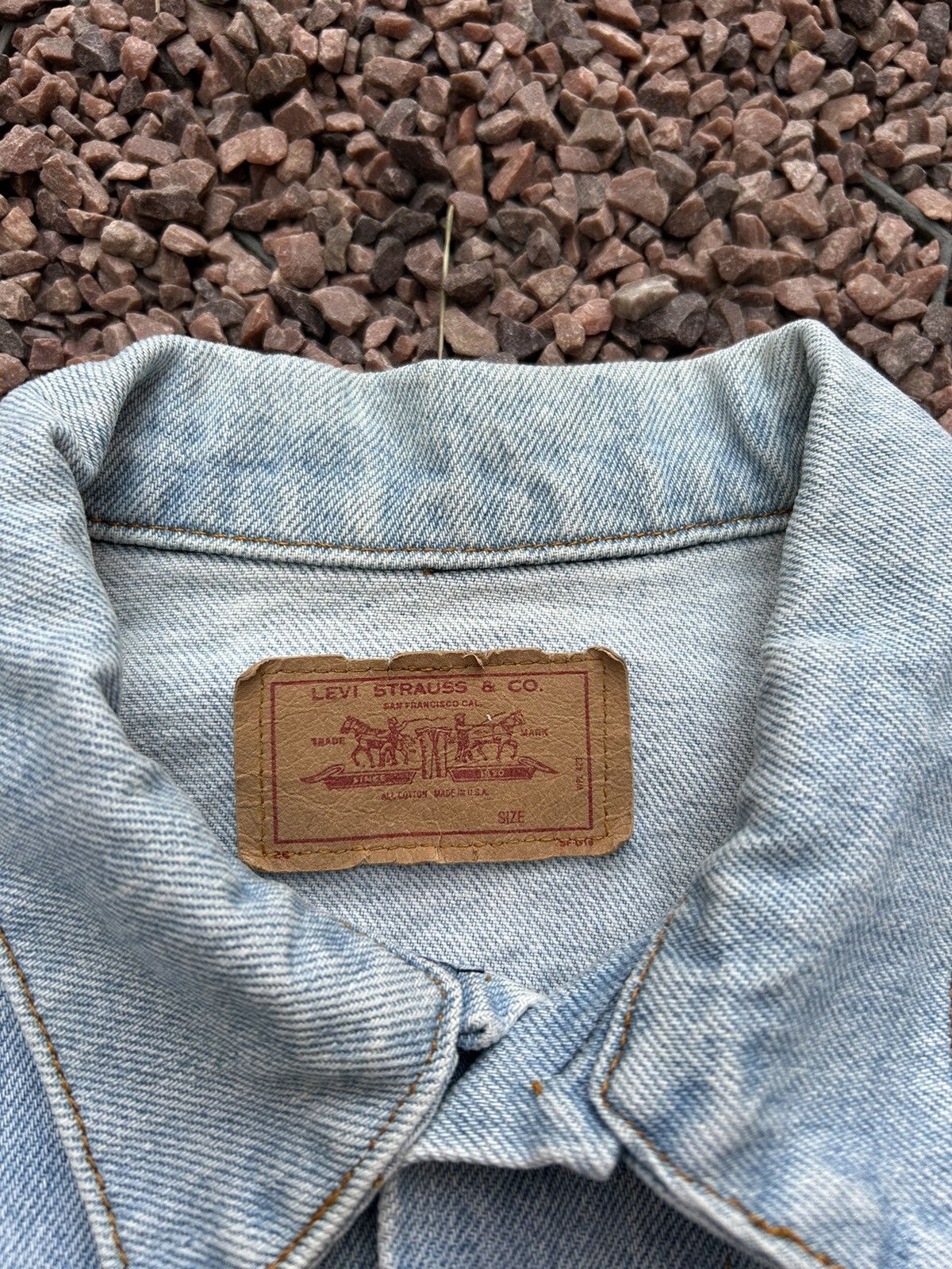 Levi's × Vintage Vintage 70's Levi's Denim Jacket Size US S / EU 44-46 / 1 - 7 Thumbnail