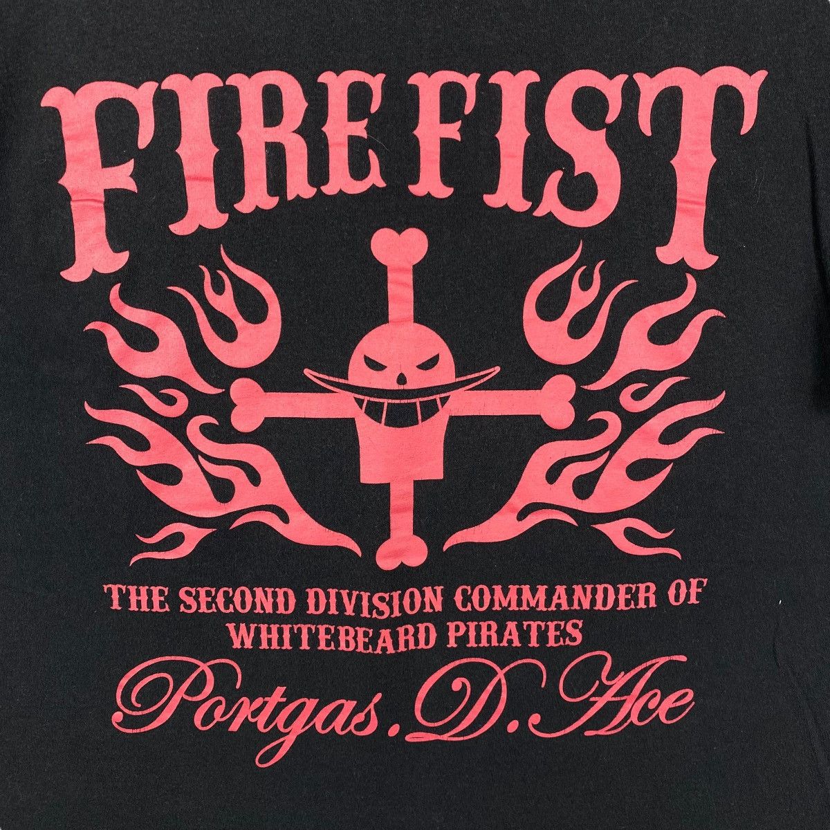 Anime Vintage 00s ONE PIECE Portgas D. Ace Fire Fist Anime Tee Size US M / EU 48-50 / 2 - 5 Thumbnail