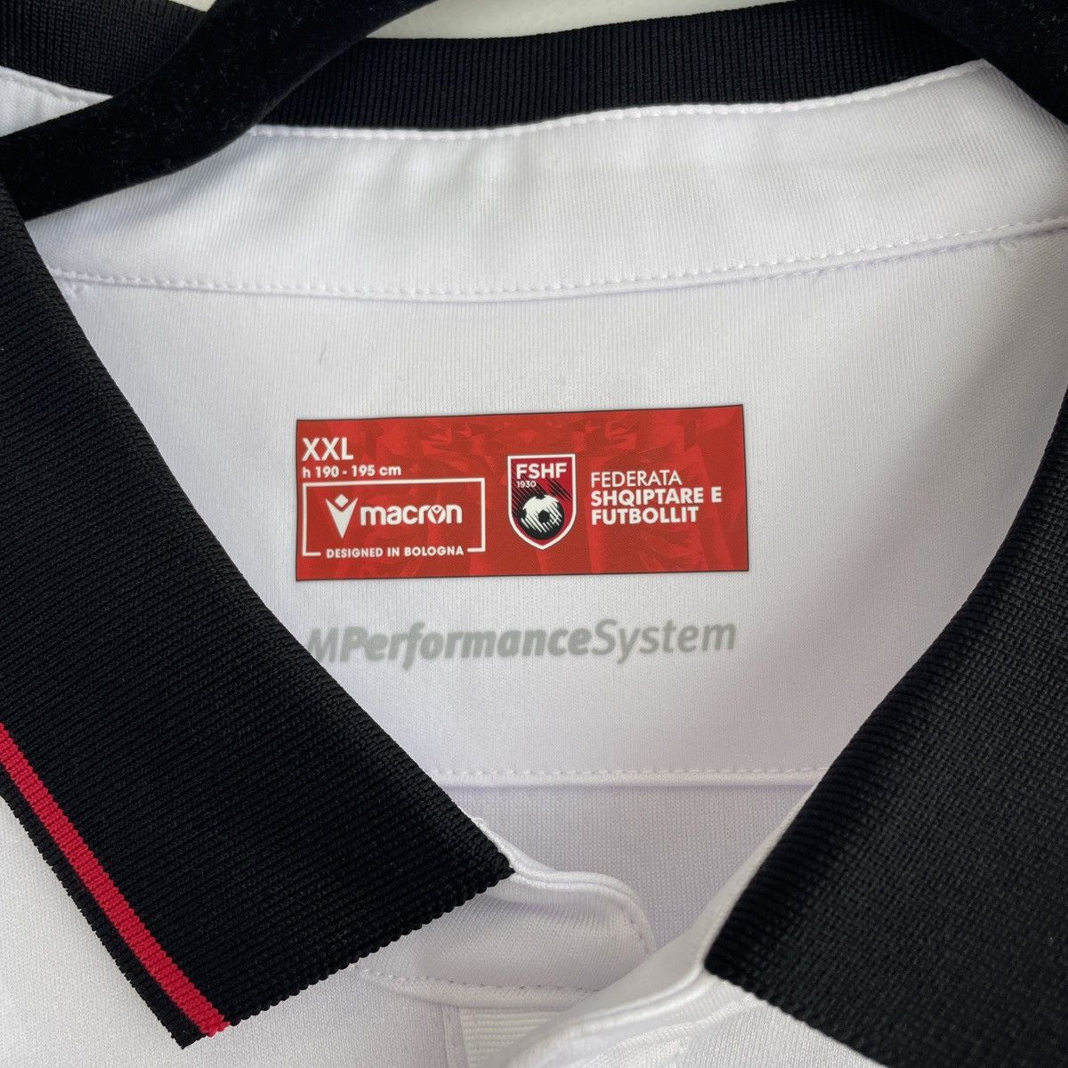 Macron Albania Authentic Away Jersey Shirt Men 2023/2024 size XXL Size US XXL / EU 58 / 5 - 4 Thumbnail