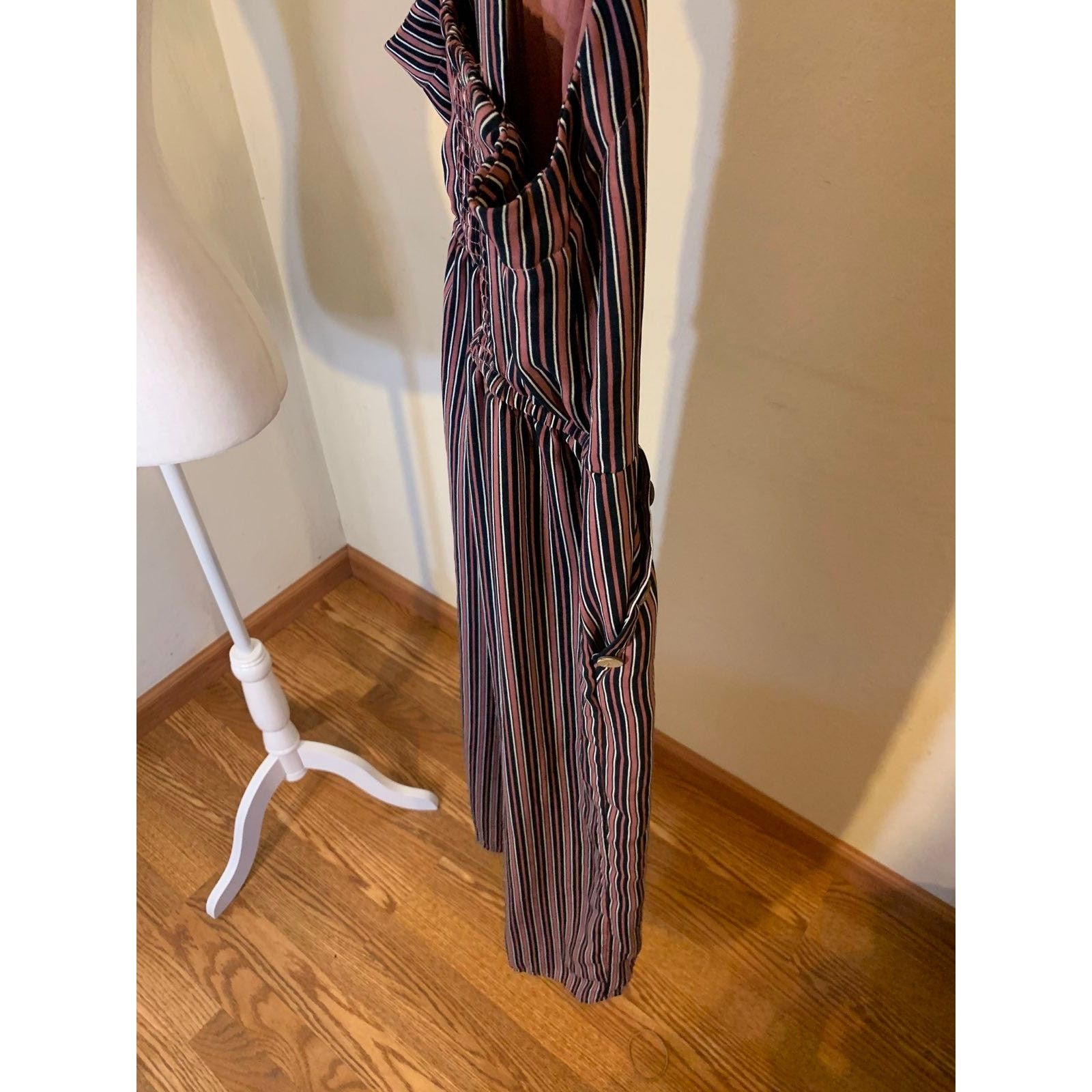 Other Women's Striped Cropped Jumpsuit - Size M Size 30" / US 8 / IT 44 - 7 Thumbnail