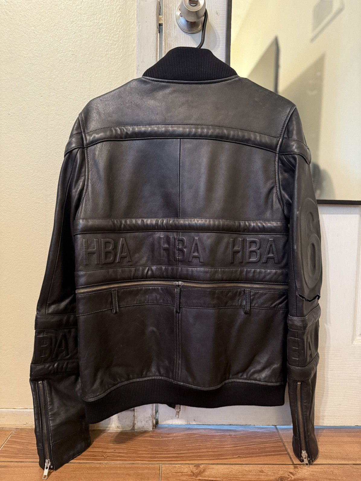 Hood By Air Rare Runway Hood by Air SS15 Cross Zip Leather Jacket Size US M / EU 48-50 / 2 - 2 Thumbnail