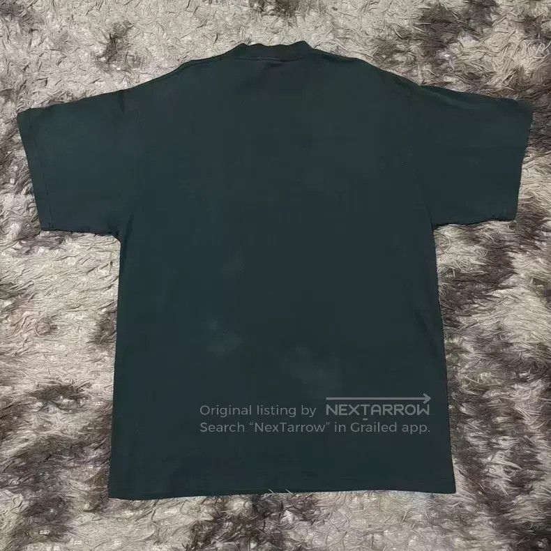 Balenciaga Balenciaga Brand Logo Letter Embroidered Round Neck Short Size US M / EU 48-50 / 2 - 2 Thumbnail
