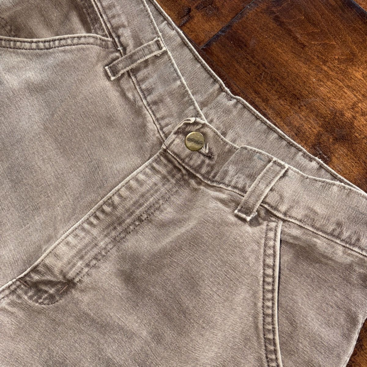 Carhartt Vintage 1998 Carhartt B12CHT RARE brown pant 32x32 USA Union Size US 32 / EU 48 - 2 Thumbnail