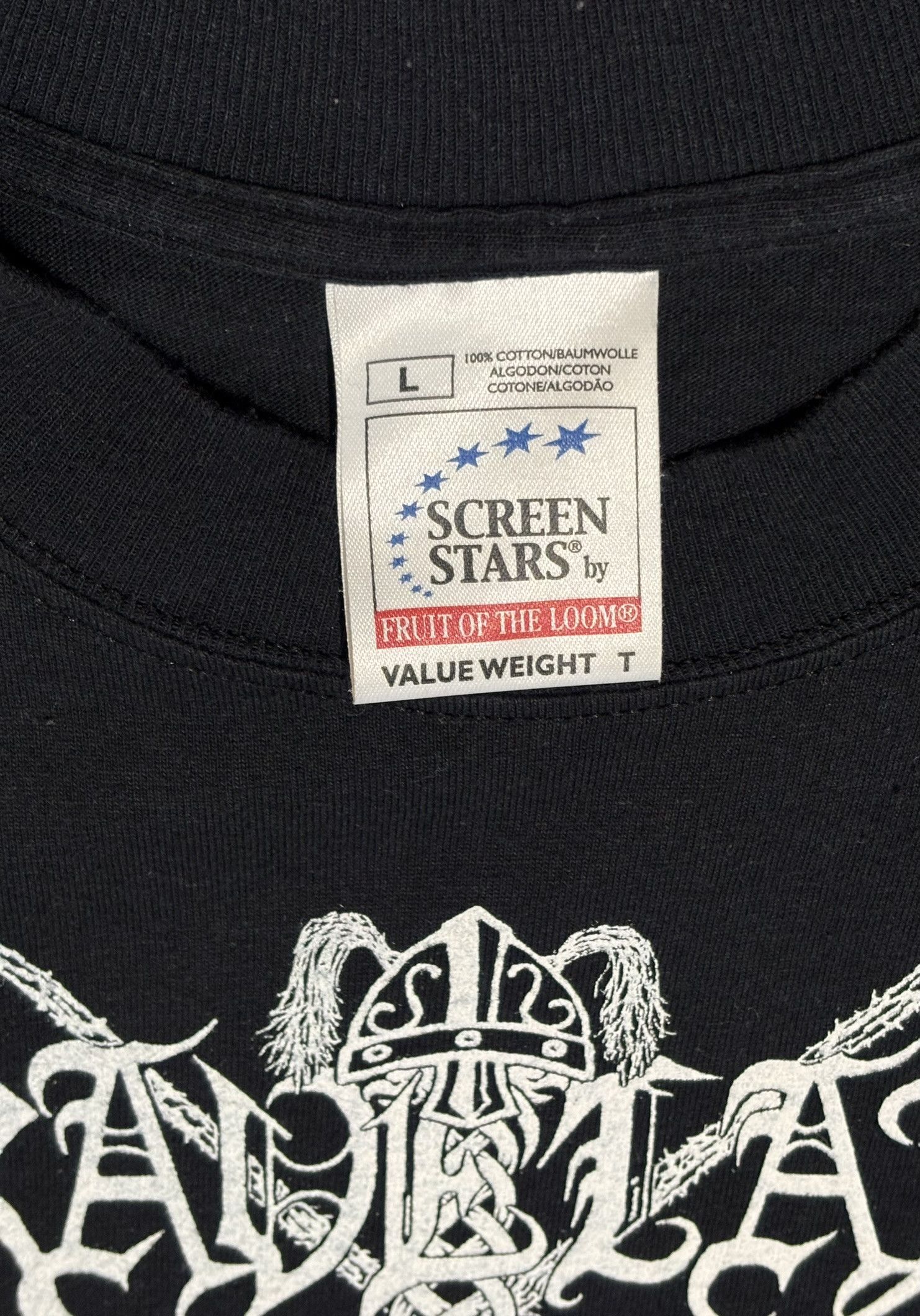 Band Tees Graveland Creed of Iron 2000 Screen Stars T-Shirt Size L Size US XL / EU 56 / 4 - 13 Thumbnail