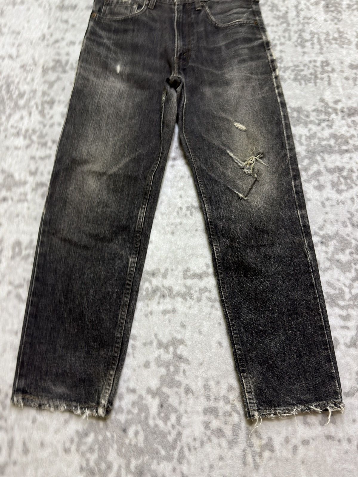 Levi's Vintage Levi’s 603 Acid Wash Distressed Tapered Leg Jeans Size US 28 / EU 44 - 8 Thumbnail