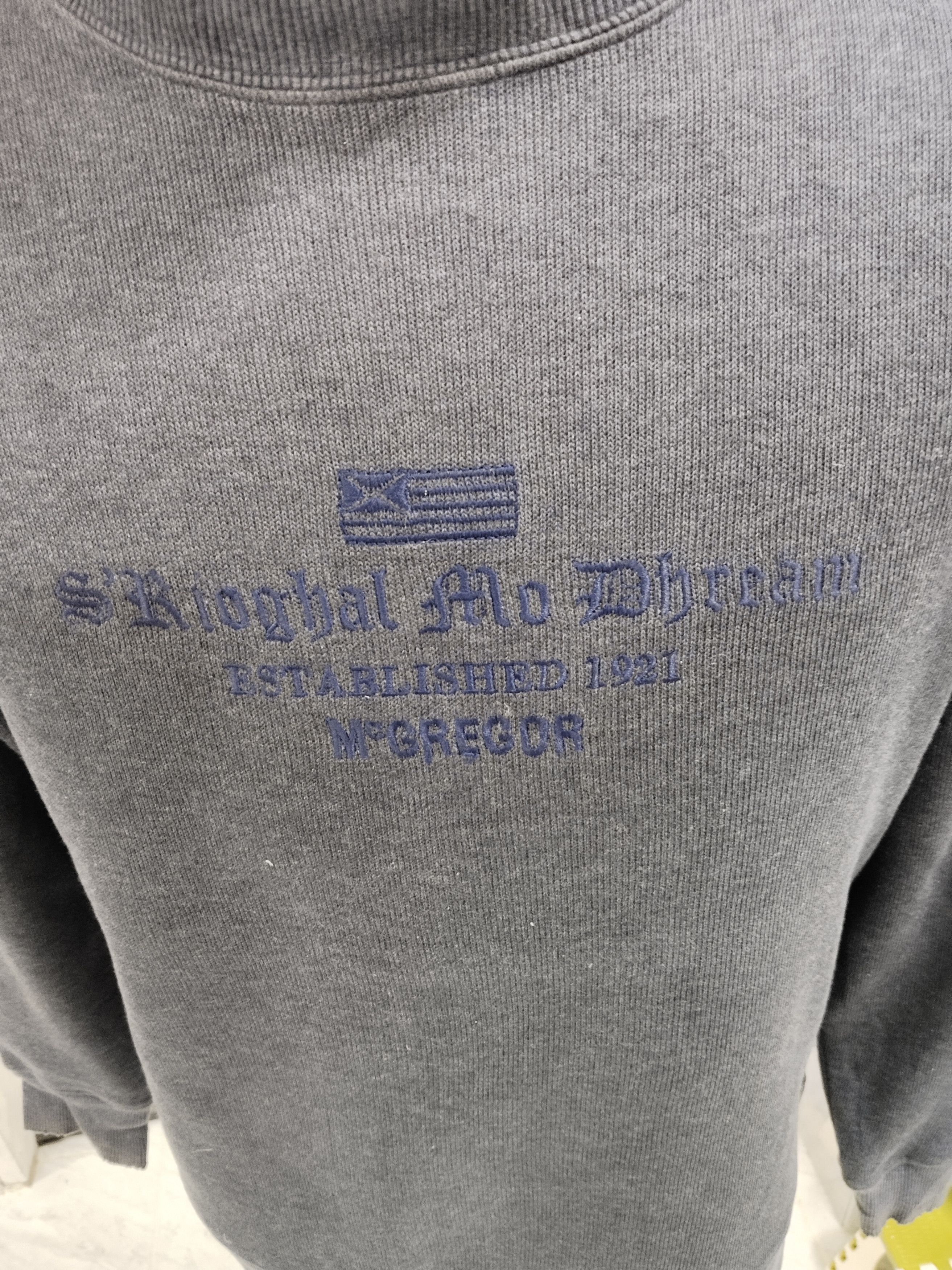 Japanese Brand × McGregor Vintage Distressed McGregor Embroidery Logo Sweatshirt Size US L / EU 52-54 / 3 - 3 Thumbnail