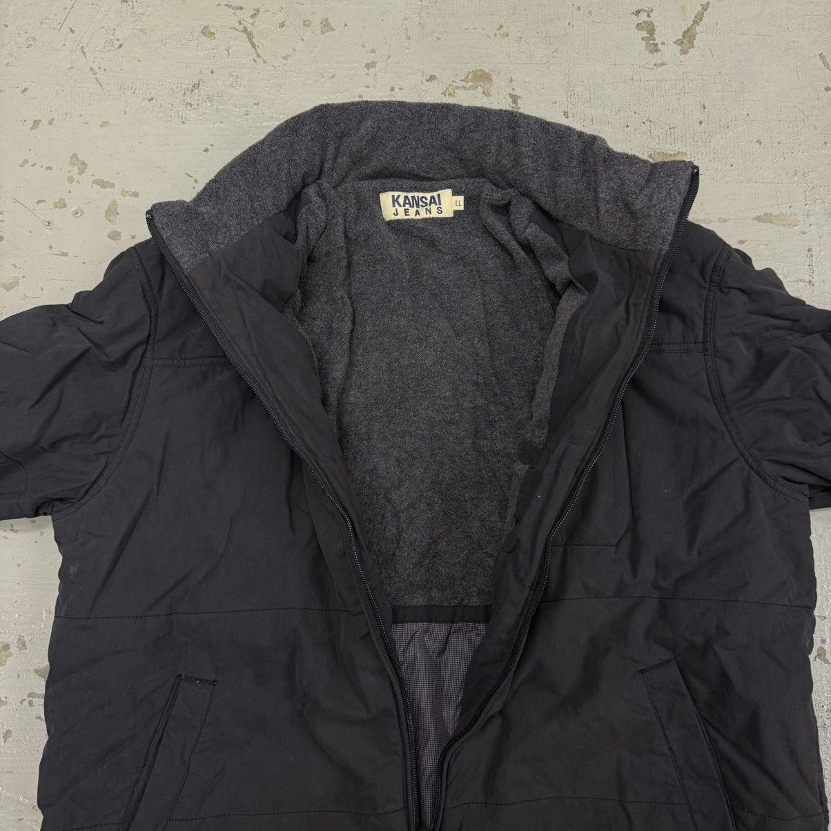 Kansai Yamamoto Kansai Jeans By Kansai Yamamoto Fleece Puffer Jacket Thrash Size US L / EU 52-54 / 3 - 5 Thumbnail