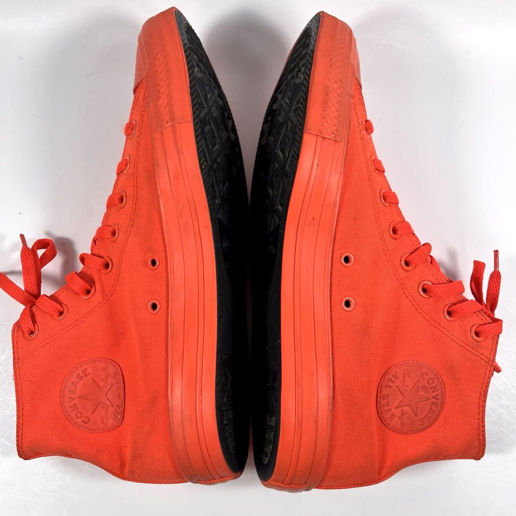 Converse Converse Chuck Taylor CT Hi Unisex 150523F Men’s Size 10 Women’s Size 12 Red Sneaker High Top Athletic All-Star CT Hi Size US 10 / IT 40 - 5 Thumbnail
