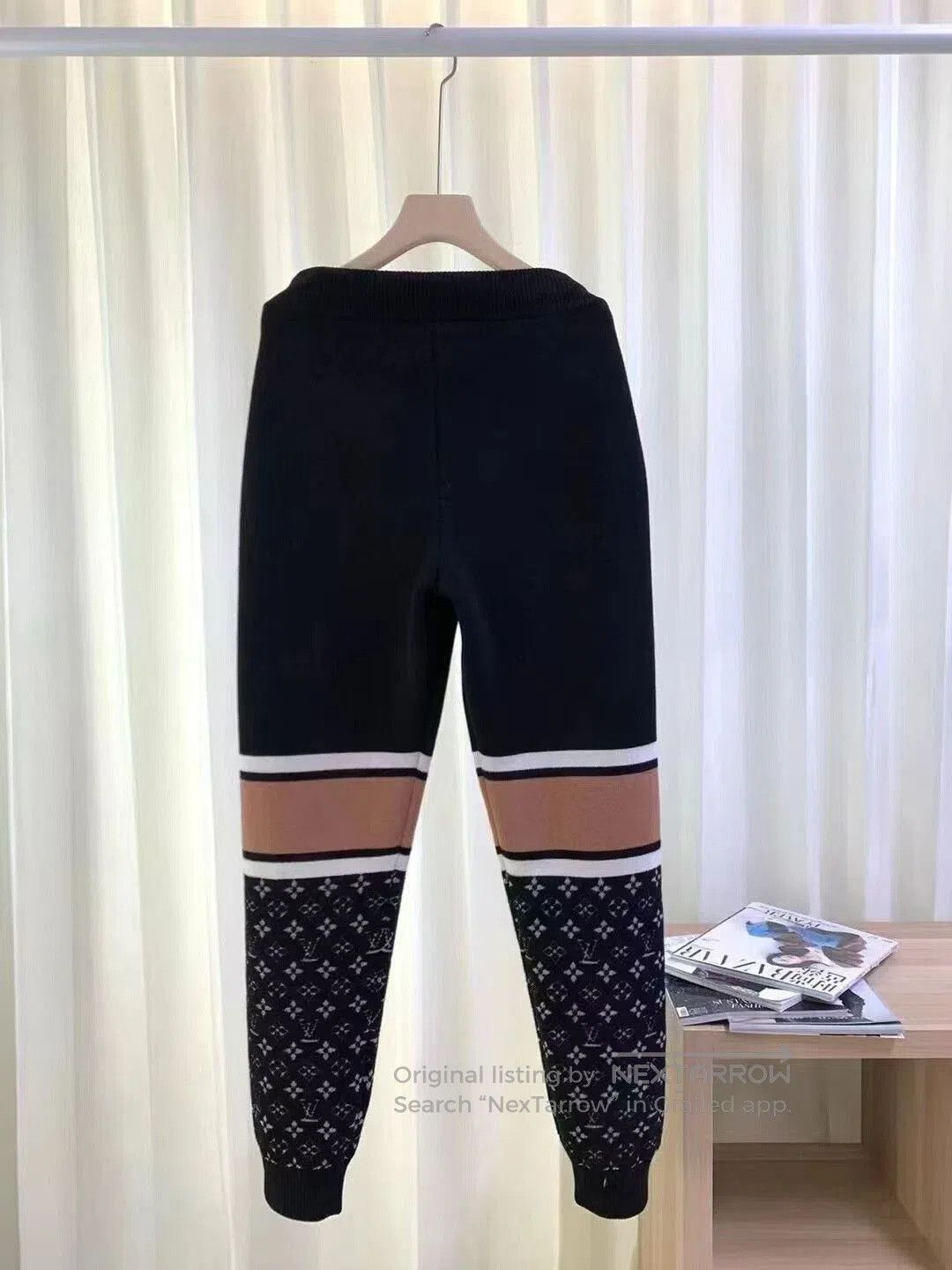 Louis Vuitton Louis Vuitton Striped Logo Wool Casual Pants. Size US 26 / EU 42 - 3 Thumbnail