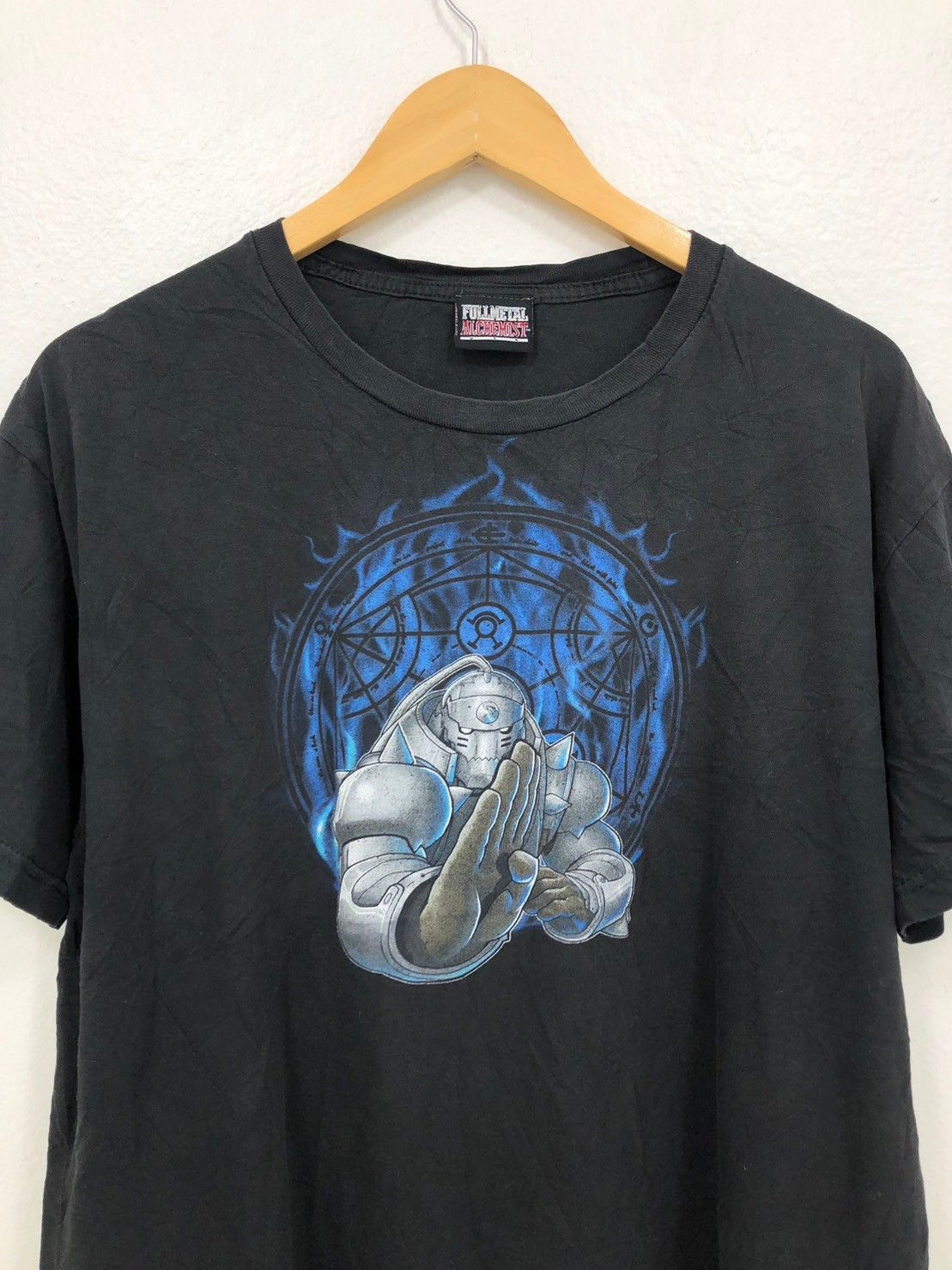 Vintage 00's Fullmetal Alchemist Alphonse Elric shirt BN