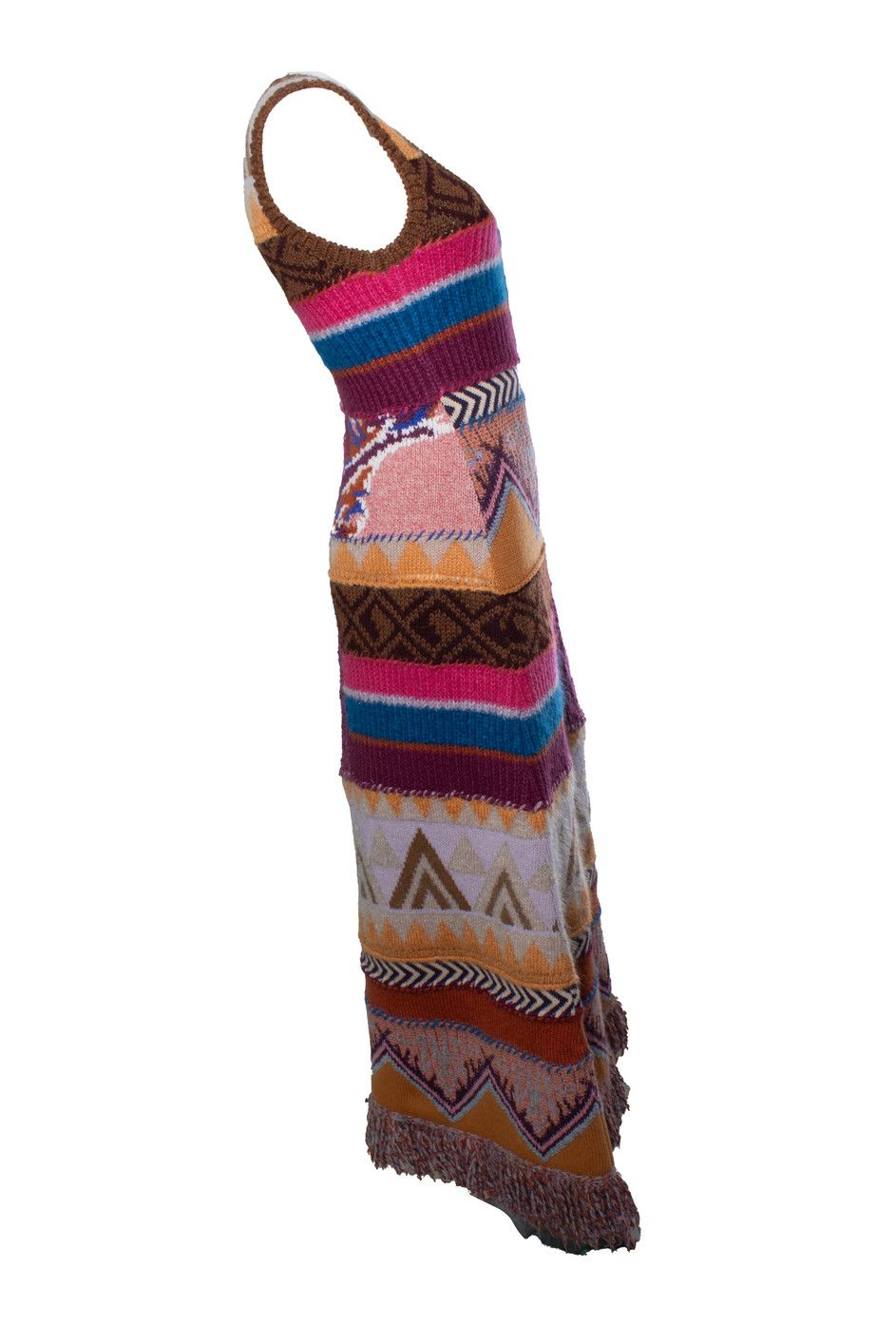 Etro Etro, intarsia knit maxi dress Size S / US 4 / IT 40 - 4 Thumbnail