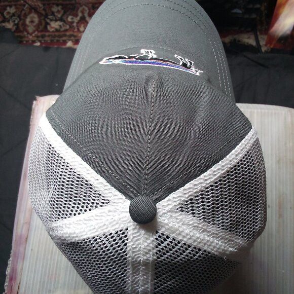 Patagonia Patagonia Buffalo Logo Mesh Snap Back Hat Cap Size ONE SIZE - 4 Thumbnail
