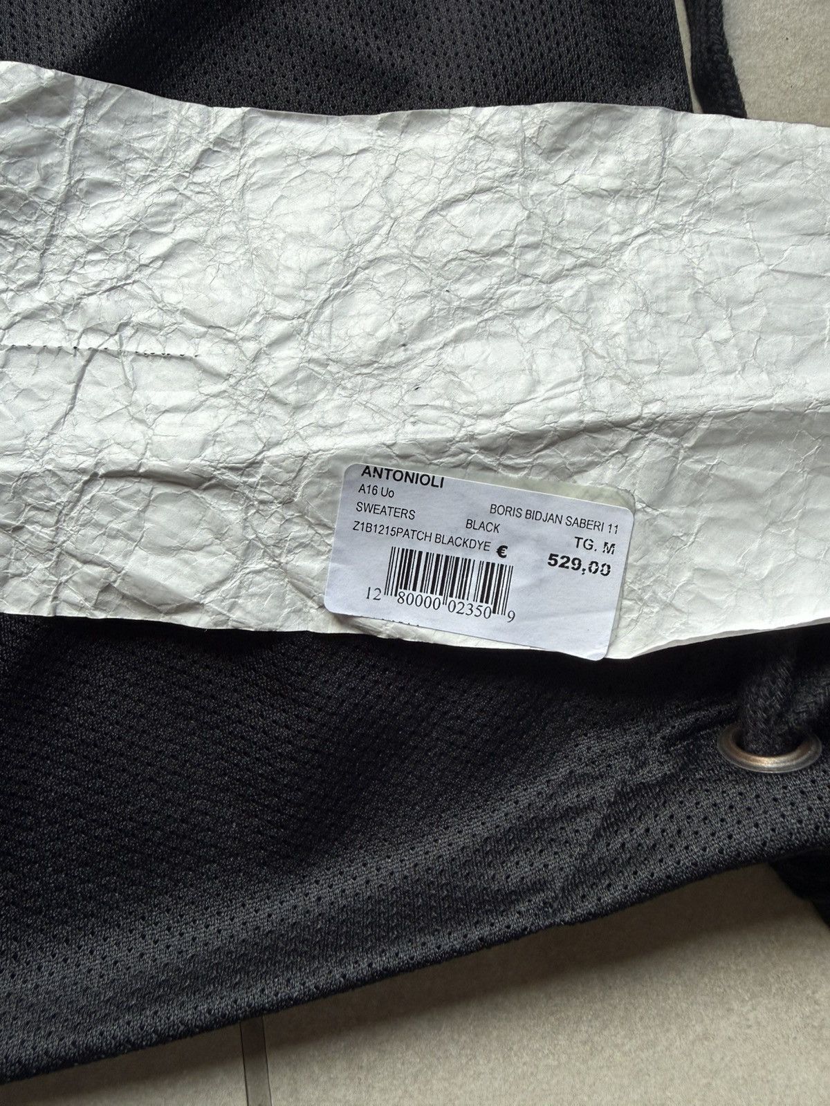 11 By Boris Bidjan Saberi Boris Bidjan Saberi 11byBBS jacket Sweater Cardigan black M Size US M / EU 48-50 / 2 - 15 Thumbnail