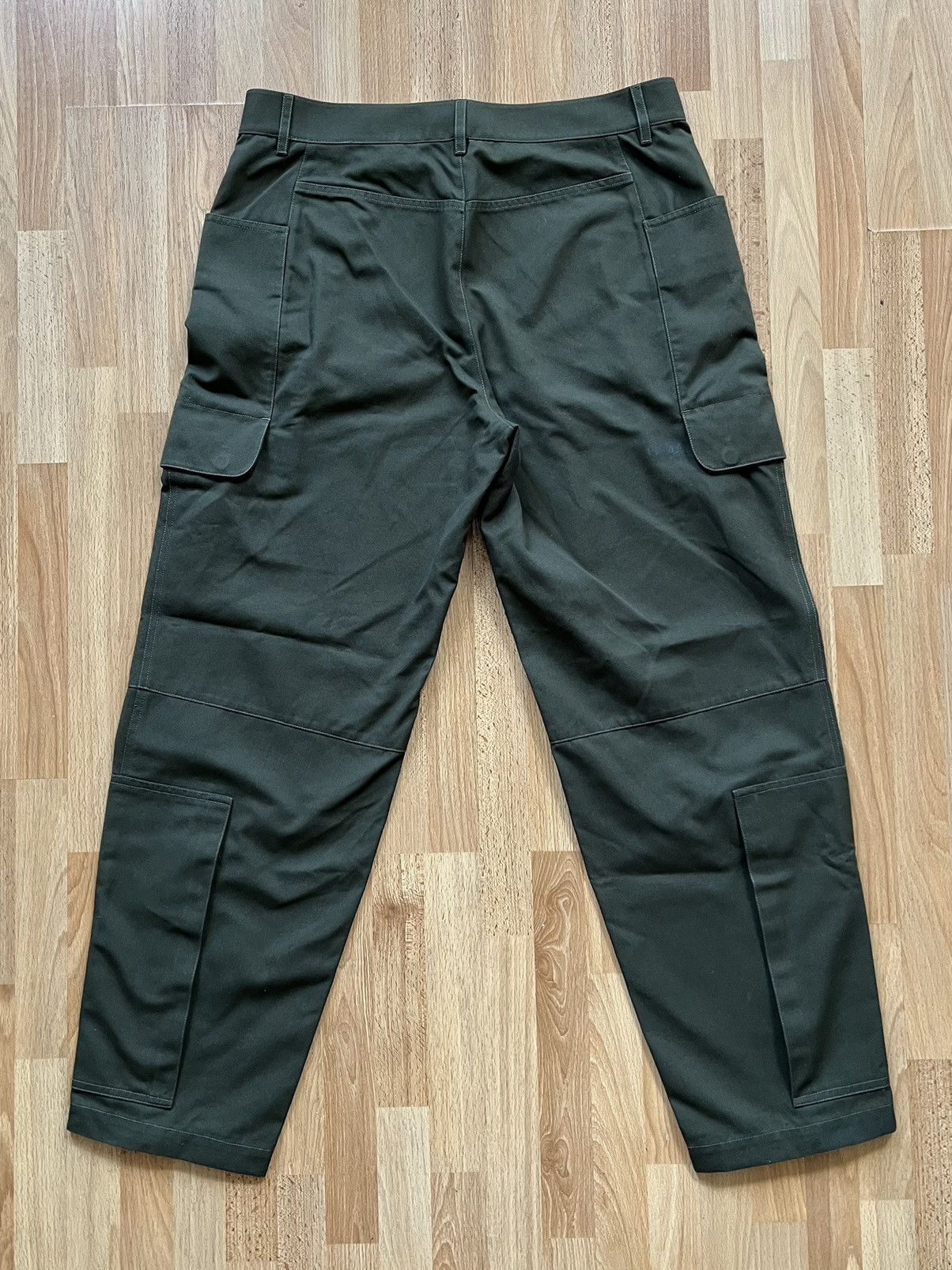 Helmut Lang Helmut Lang Cargo Pants in Camo Olive Size US 32 / EU 48 - 5 Thumbnail