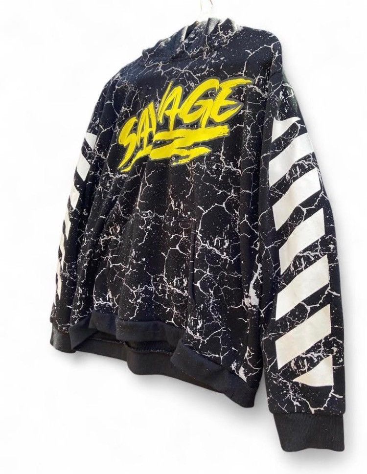 Other Savage Lightning All-Over Print Hoodie Size US L / EU 52-54 / 3 - 3 Thumbnail