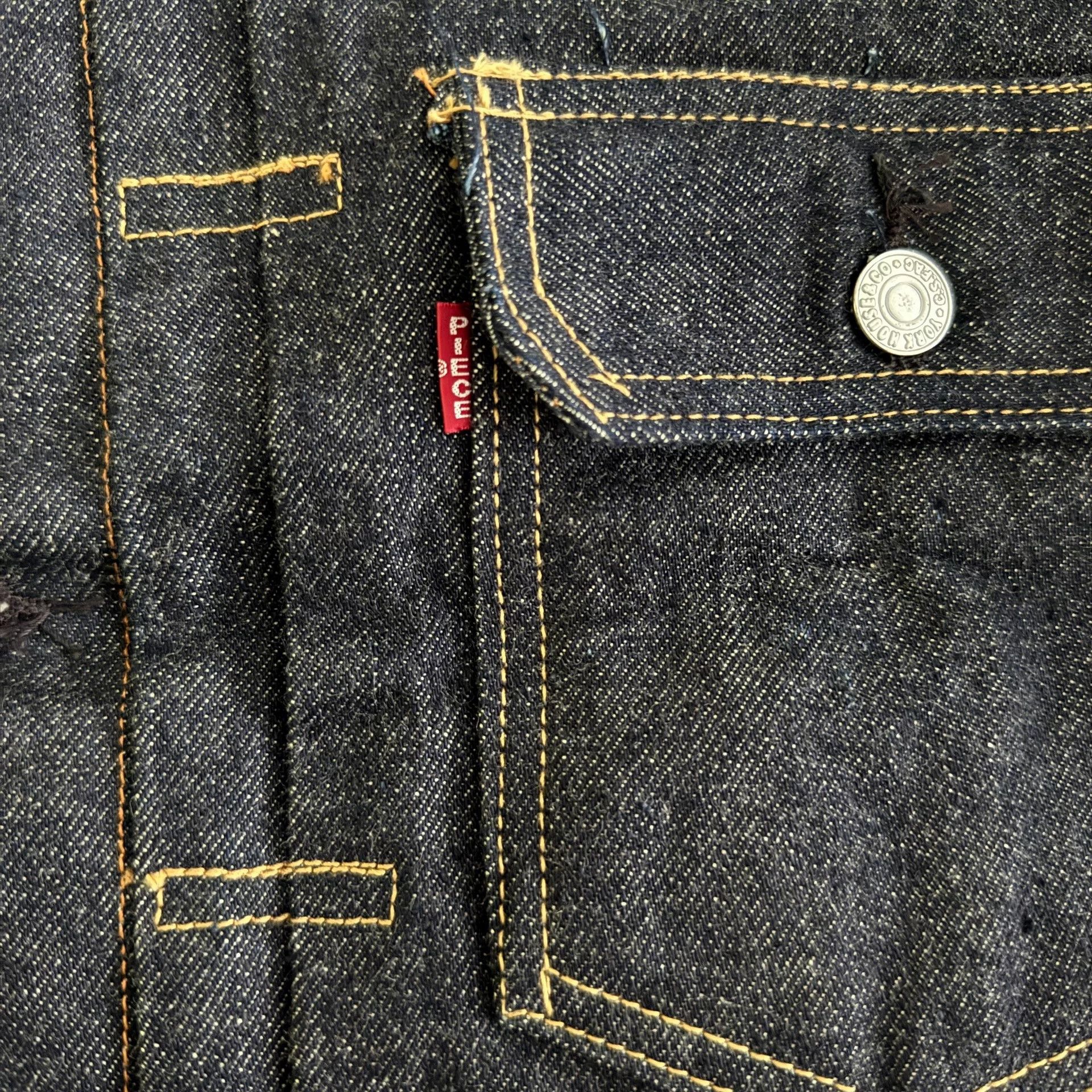 Levi's Vintage Clothing One Piece Of Rock 407xx Denim Jacket Size US S / EU 44-46 / 1 - 4 Thumbnail