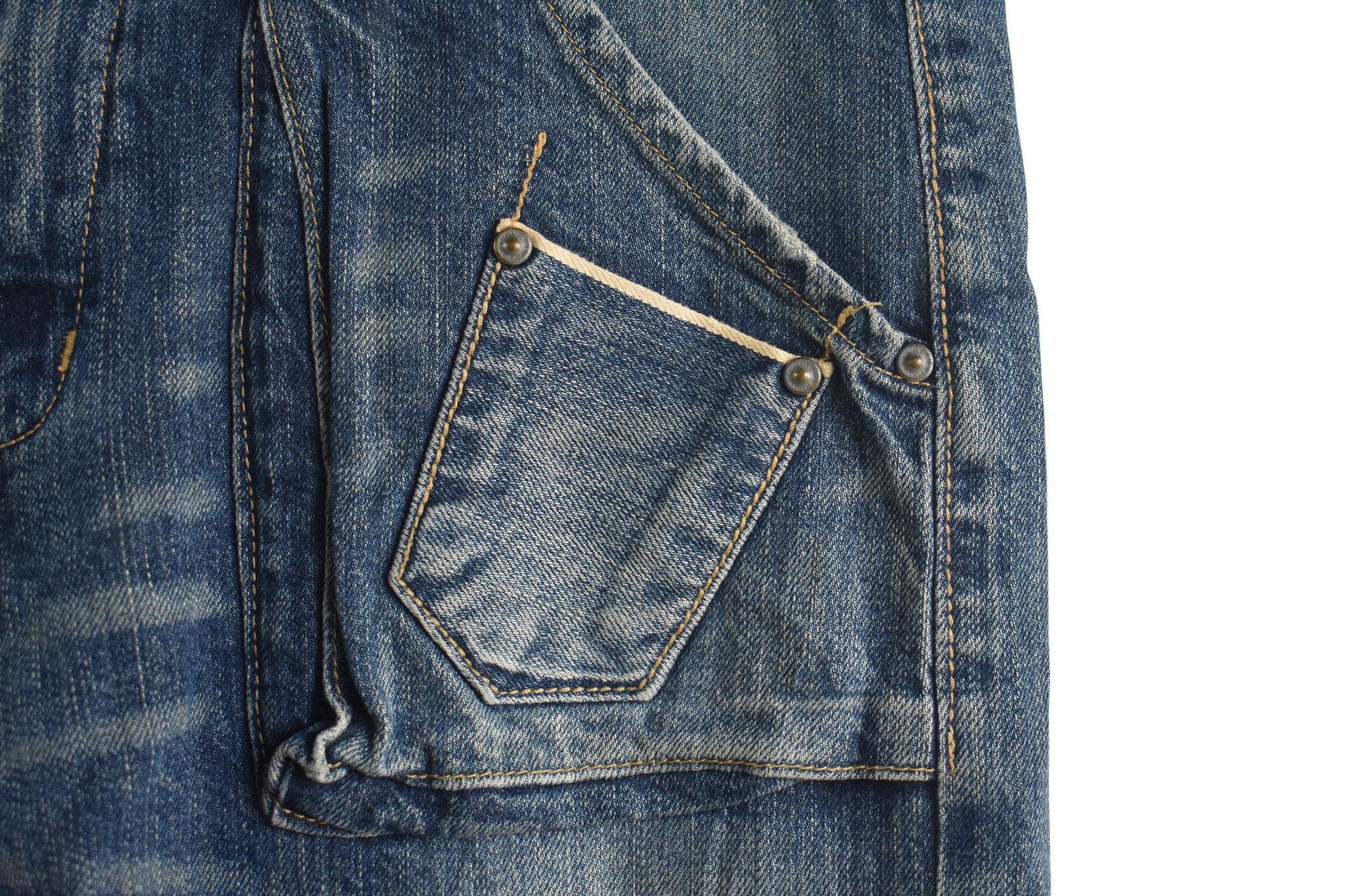 Japanese Brand × Jean × Vintage Japanese Flash Report Kapital Inspired Jeans W30 Size US 30 / EU 46 - 6 Thumbnail