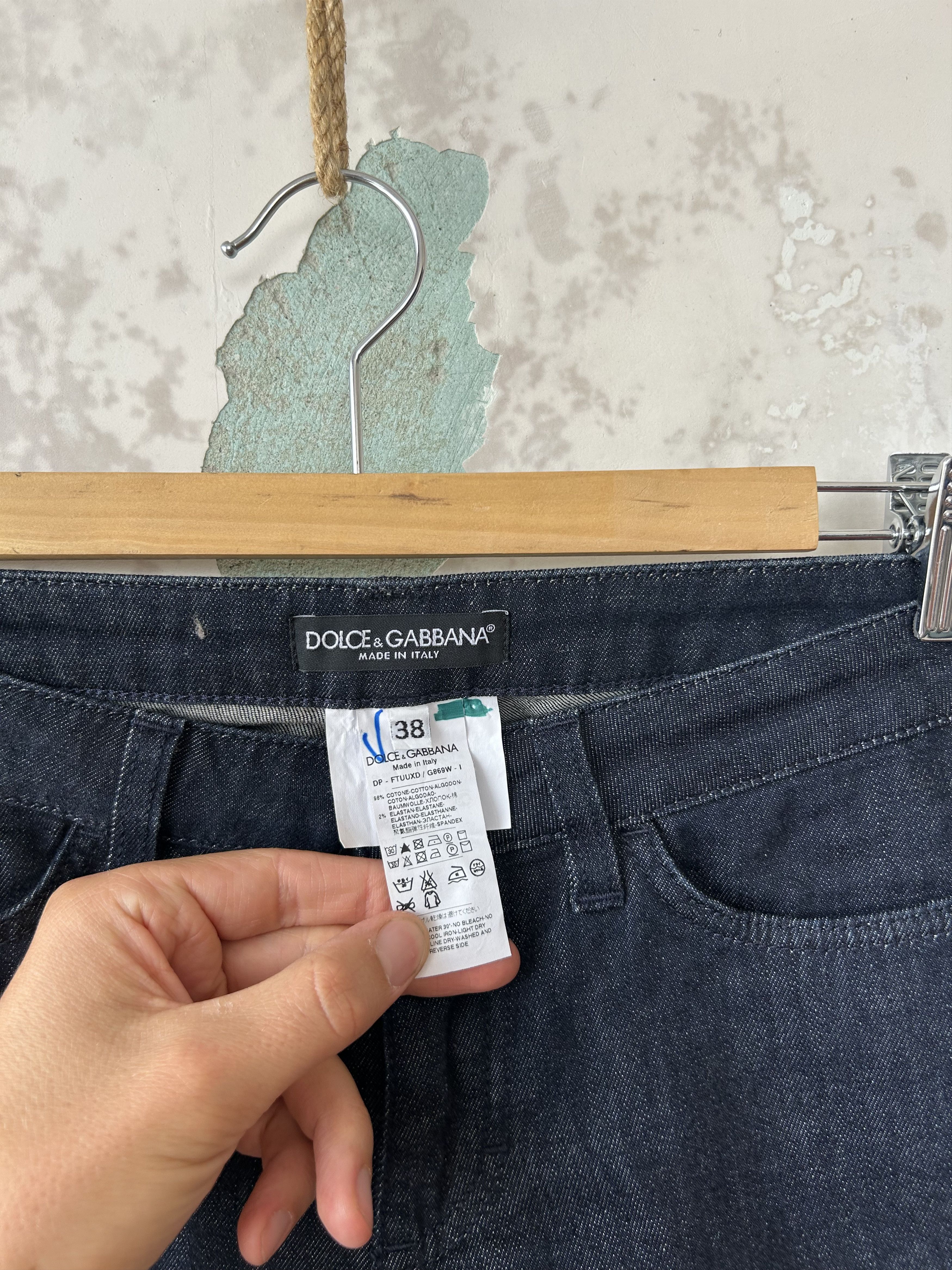 Dolce & Gabbana Vintage Y2K D&G Dolce & Gabbana Jeans Italy Bootcut Low Rise Size 26" / US 2 / IT 38 - 4 Thumbnail